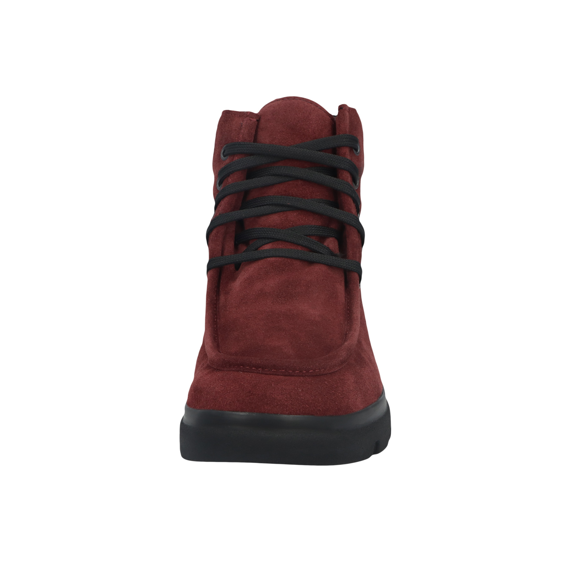 braune stiefeletten vorderansicht