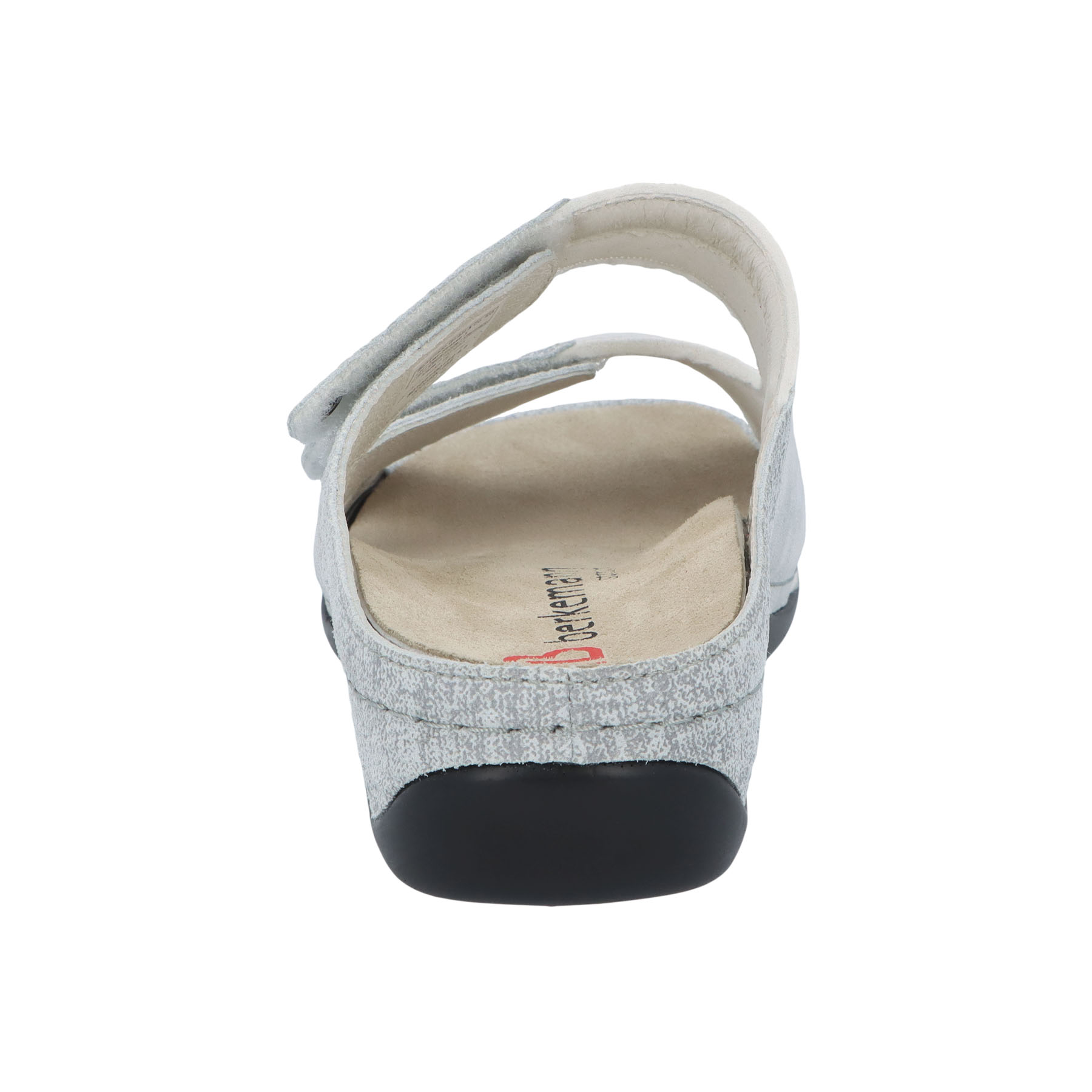 mehrfarbige pantolette hinteransicht