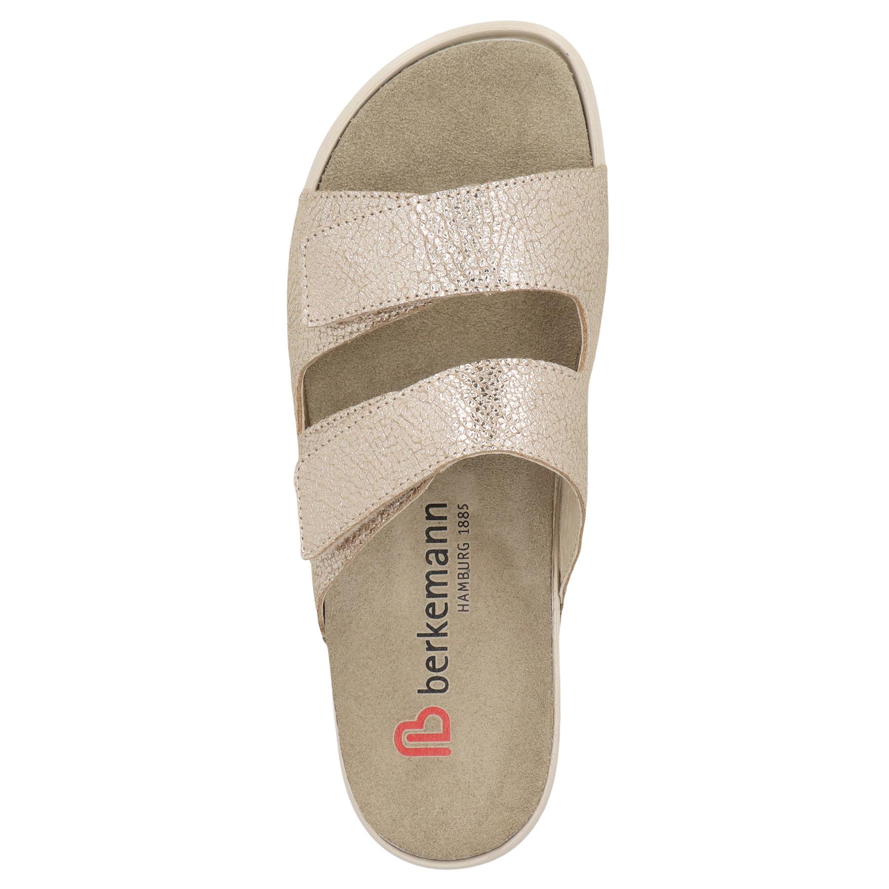 mehrfarbige pantolette draufsicht