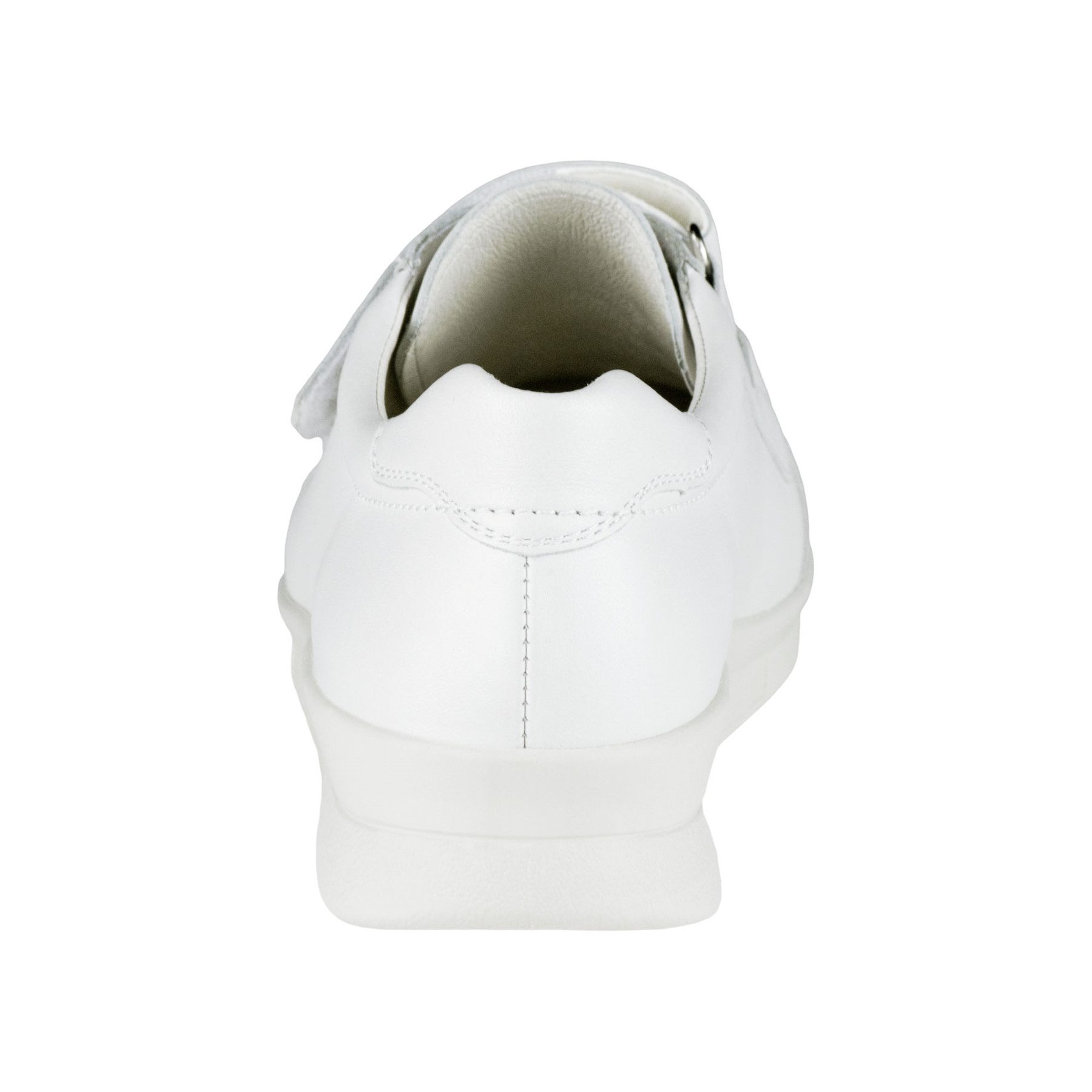 weiße halbschuh hinteransicht