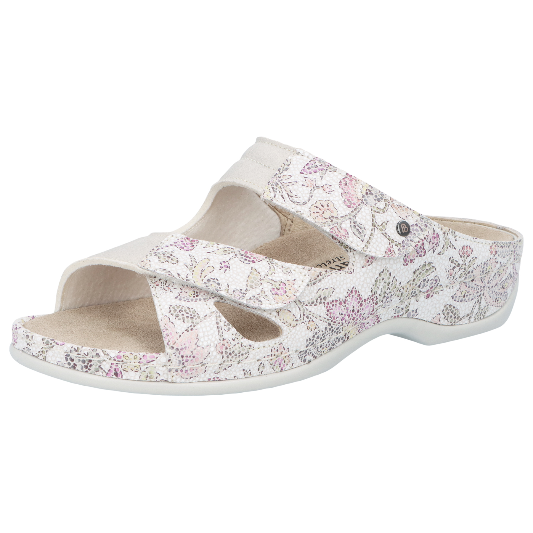 weiße pantolette 3-4 ansicht