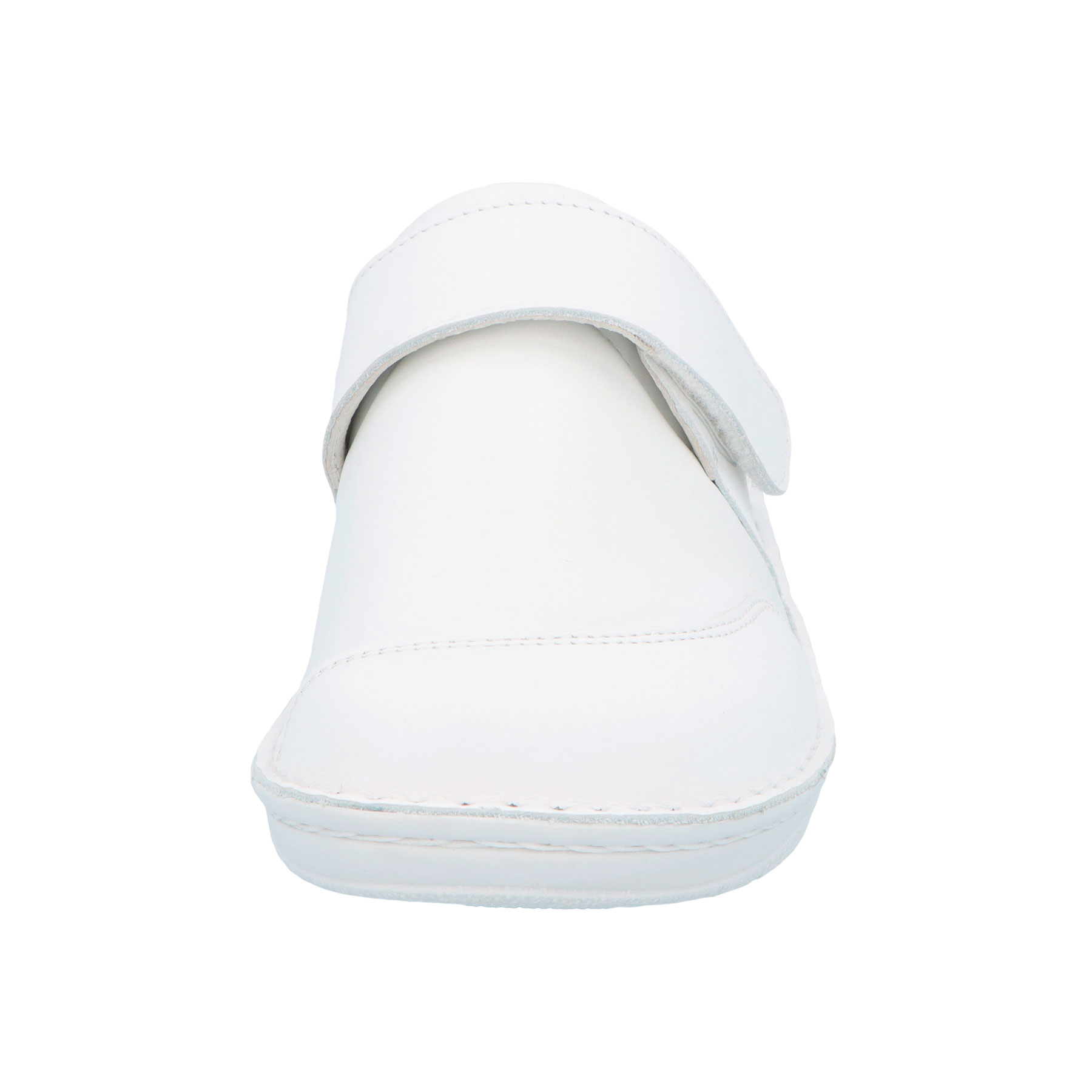 weiße clogs vorderansicht