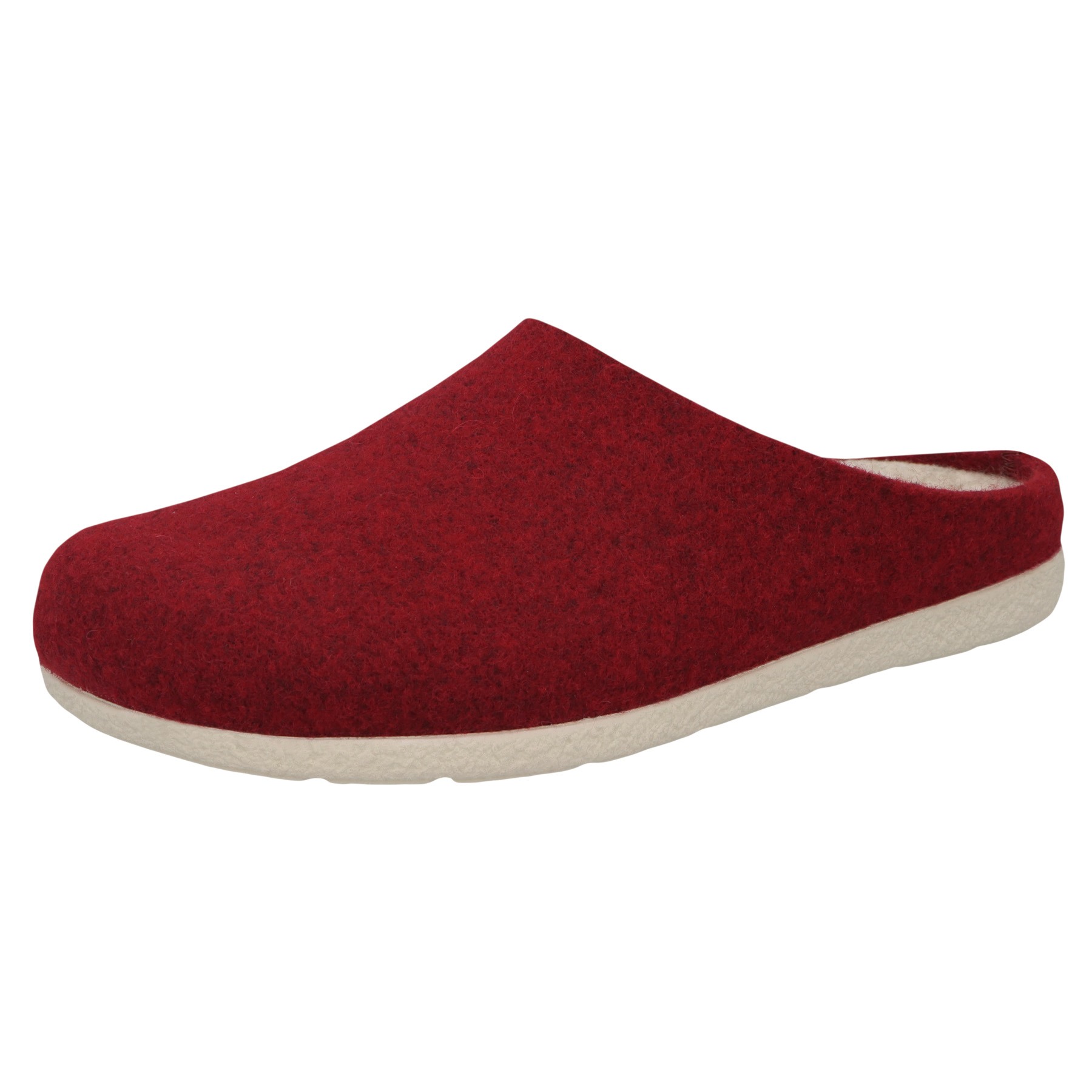 rote hausschuhe 3-4 ansicht