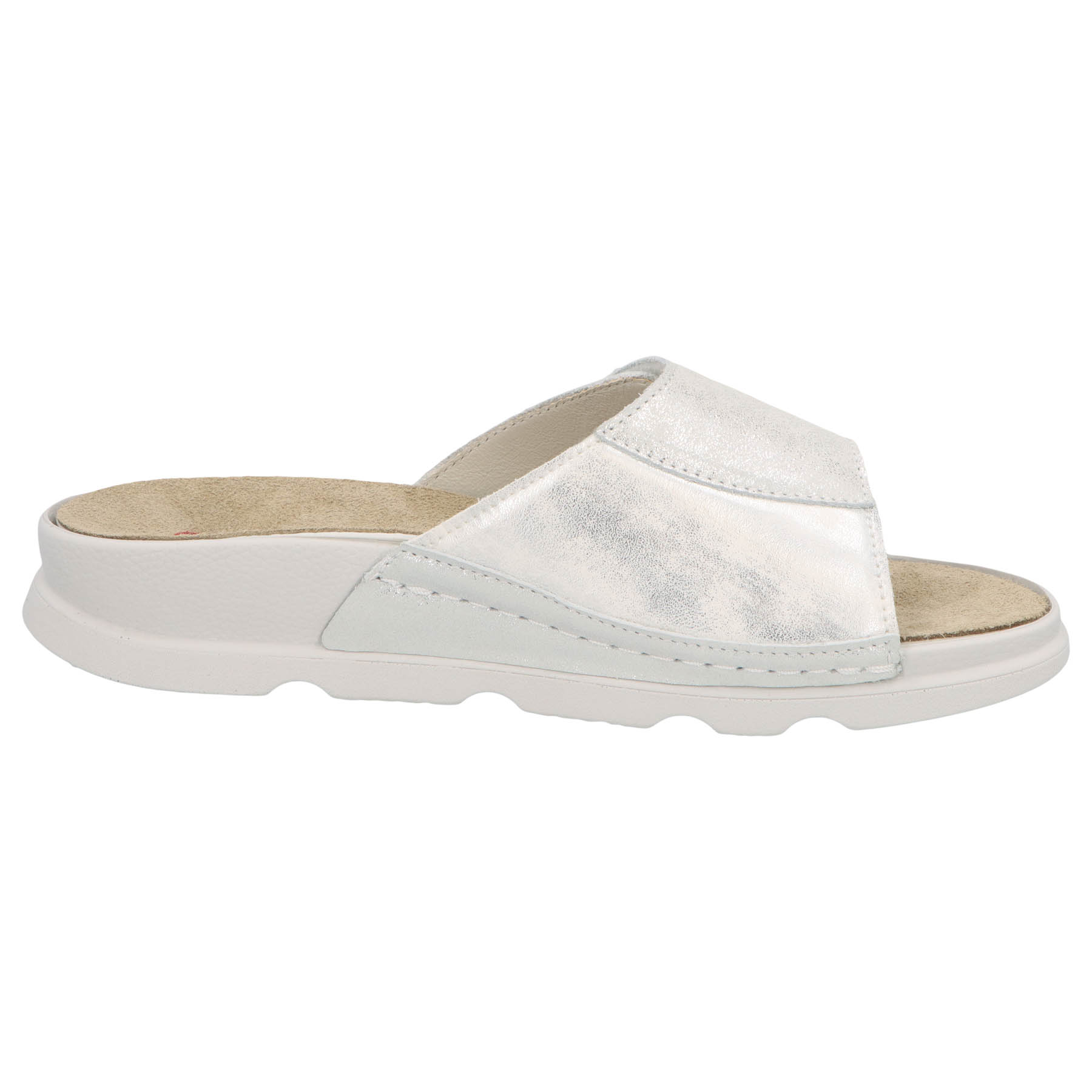 mehrfarbige pantolette seitenansicht rechts