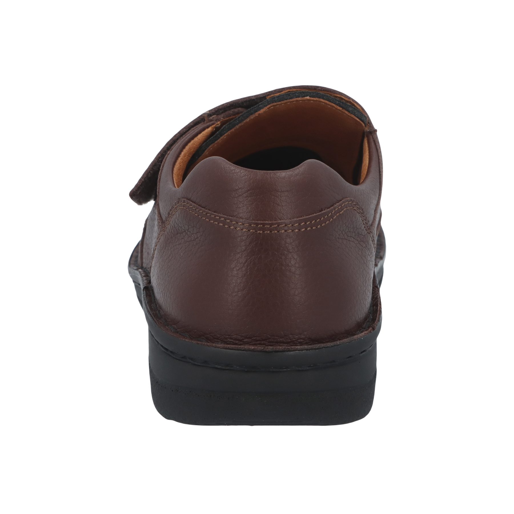 braune halbschuh hinteransicht