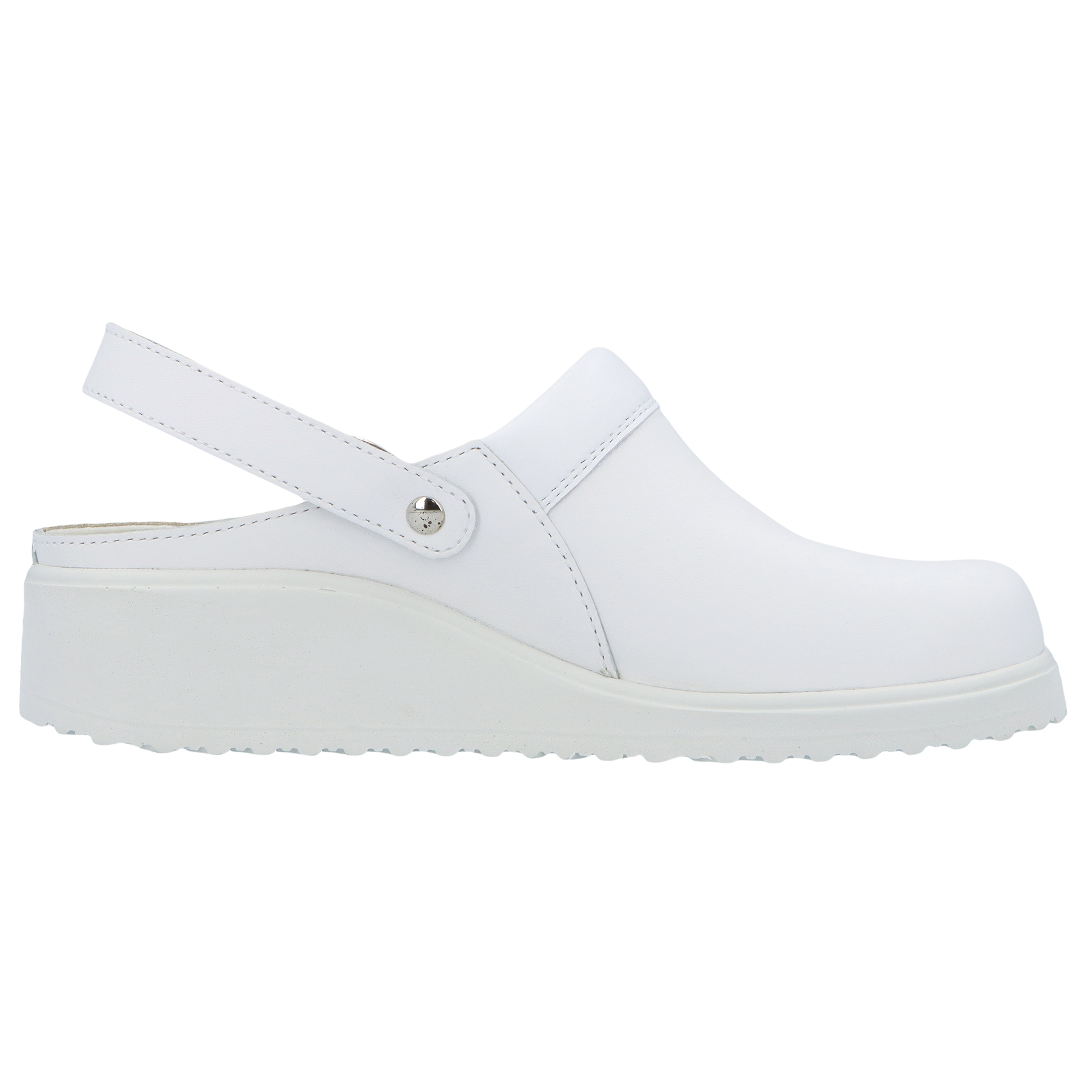 weiße berufsschuhe seitenansicht rechts