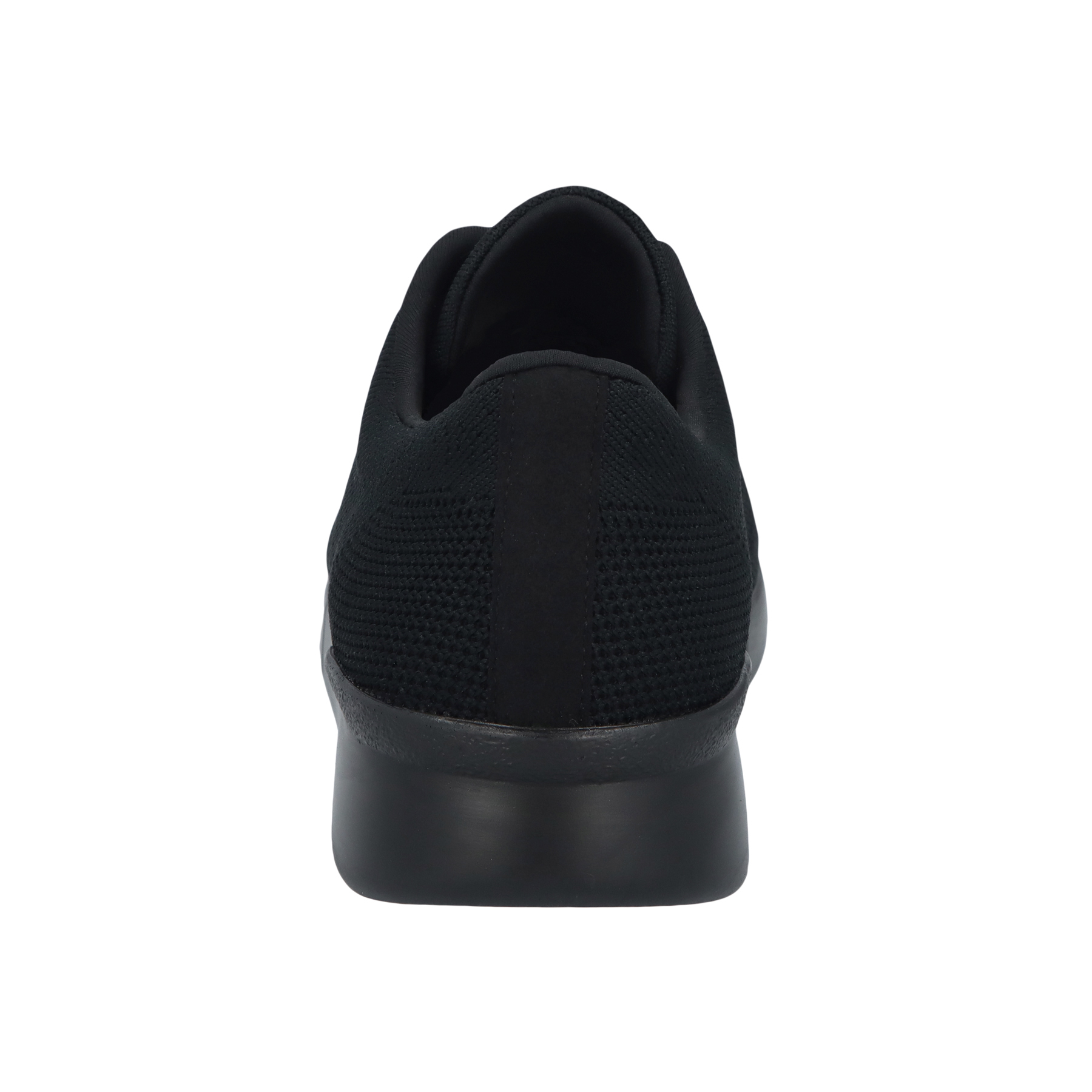 schwarze sneaker hinteransicht