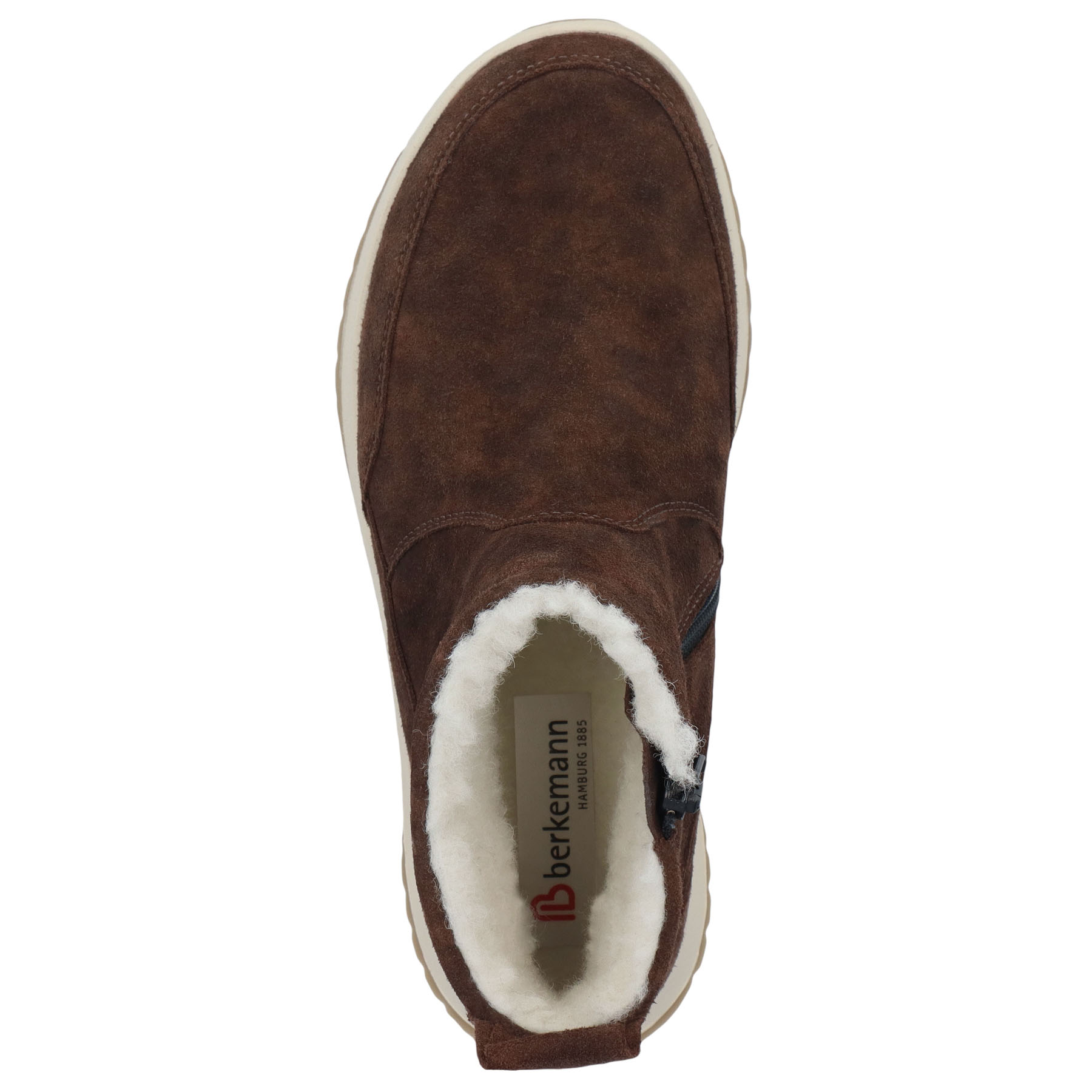 braune stiefeletten draufsicht