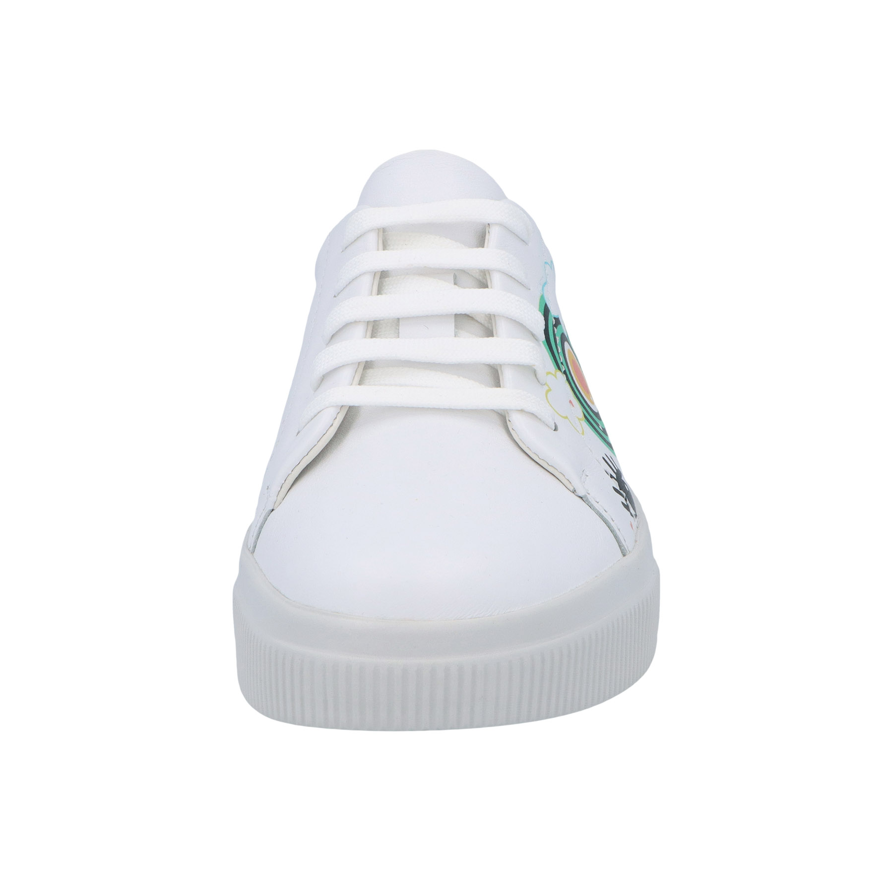 mehrfarbige halbschuh vorderansicht