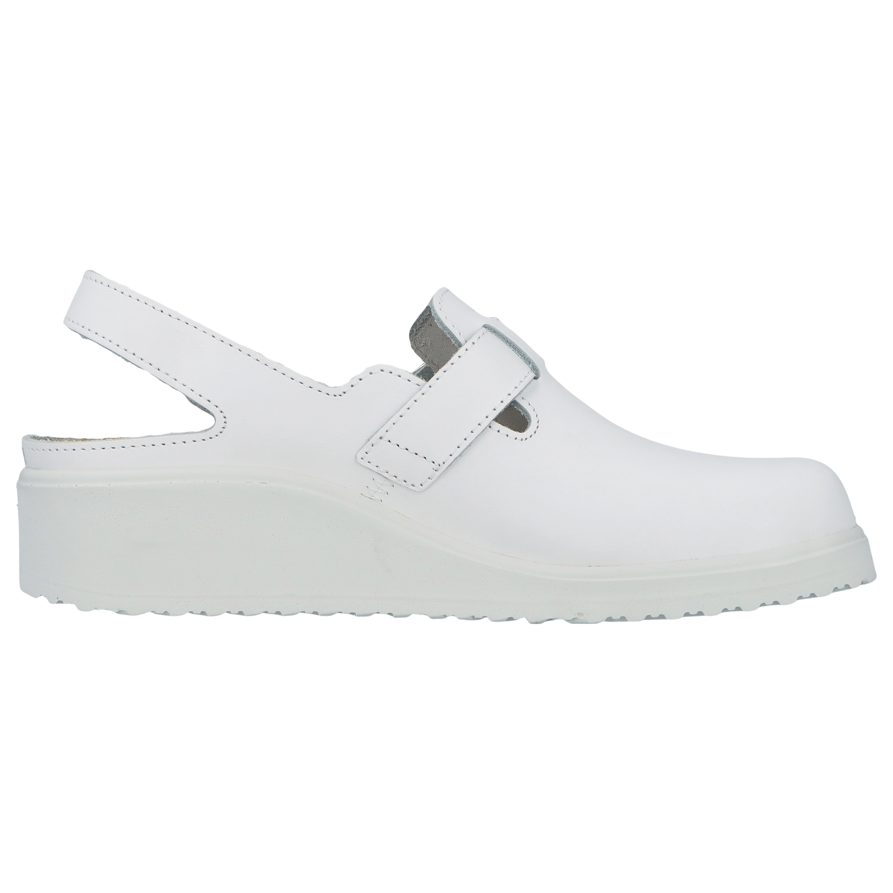 weiße berufsschuhe seitenansicht rechts