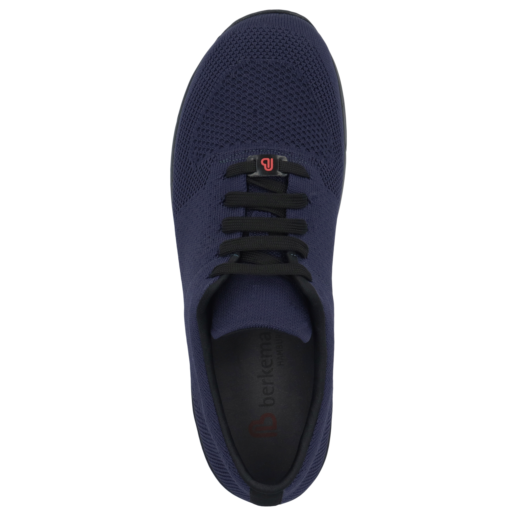blaue sneaker draufsicht