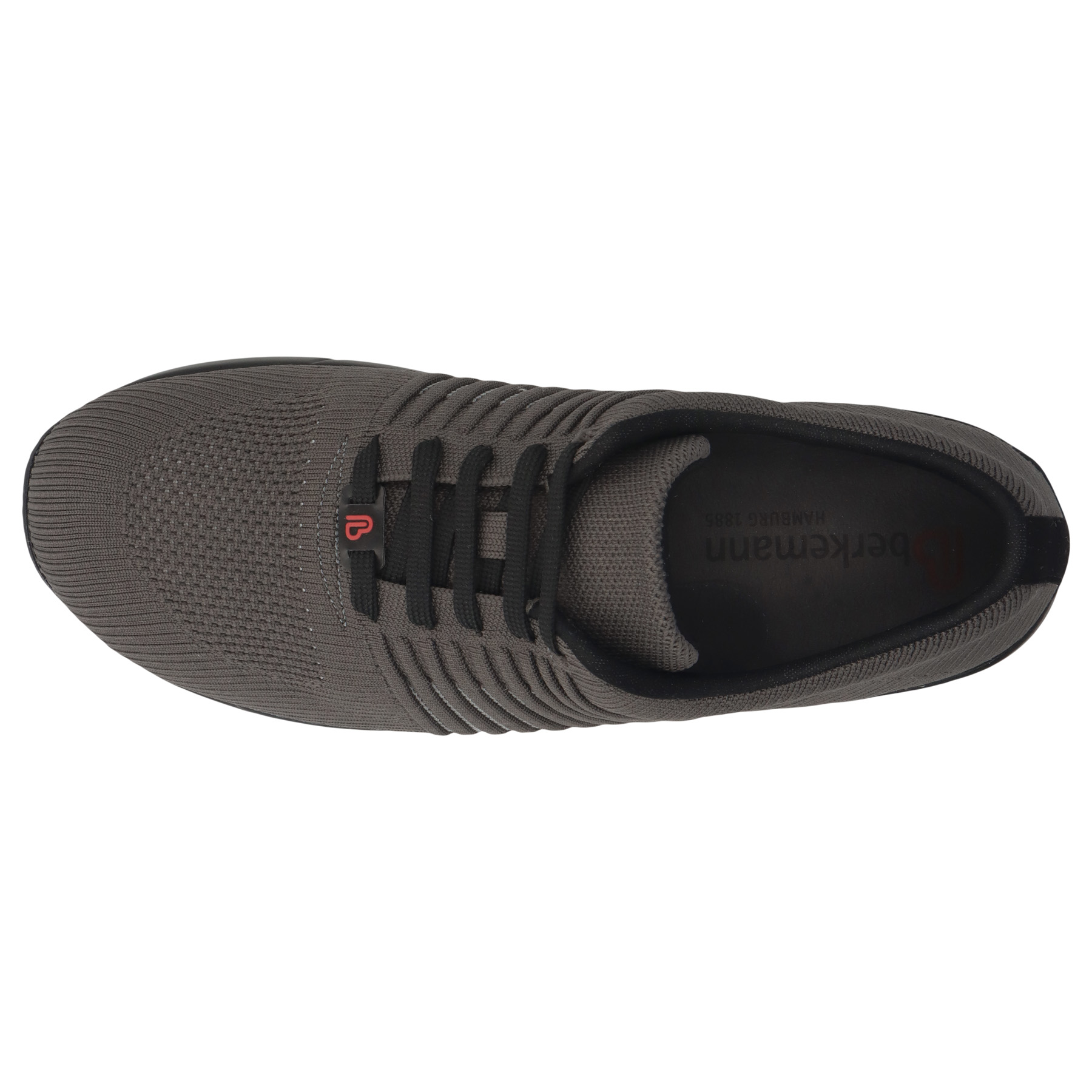graue sneaker draufsicht