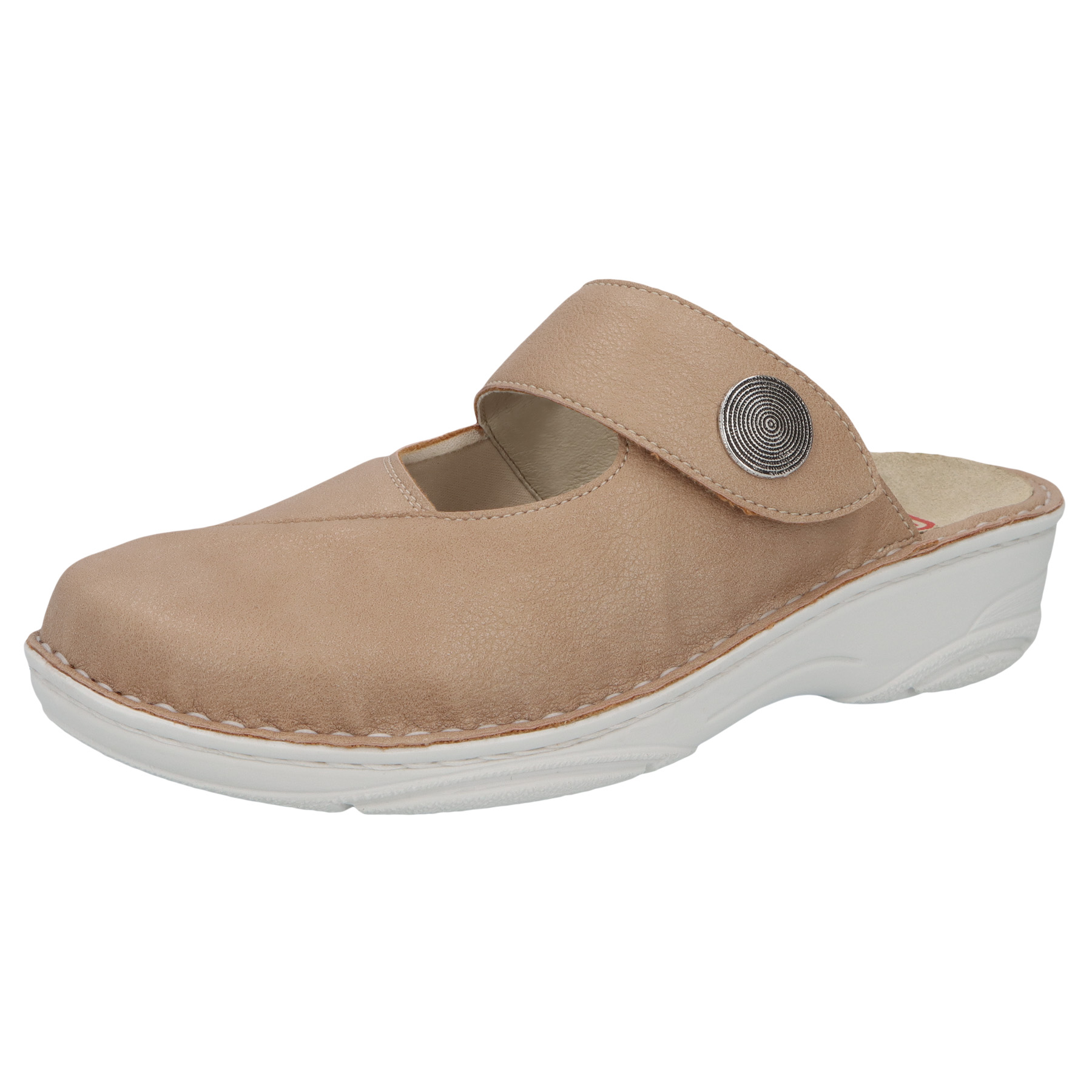 beige Synthetik/Stretch