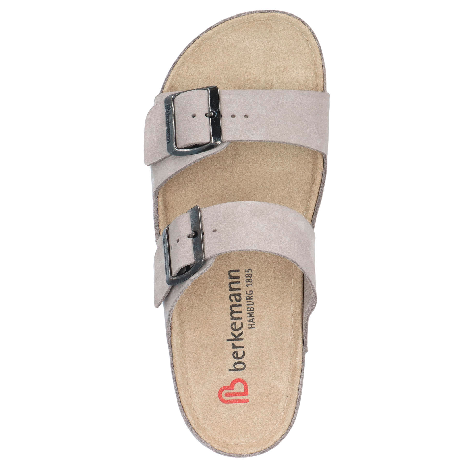 graue pantolette draufsicht