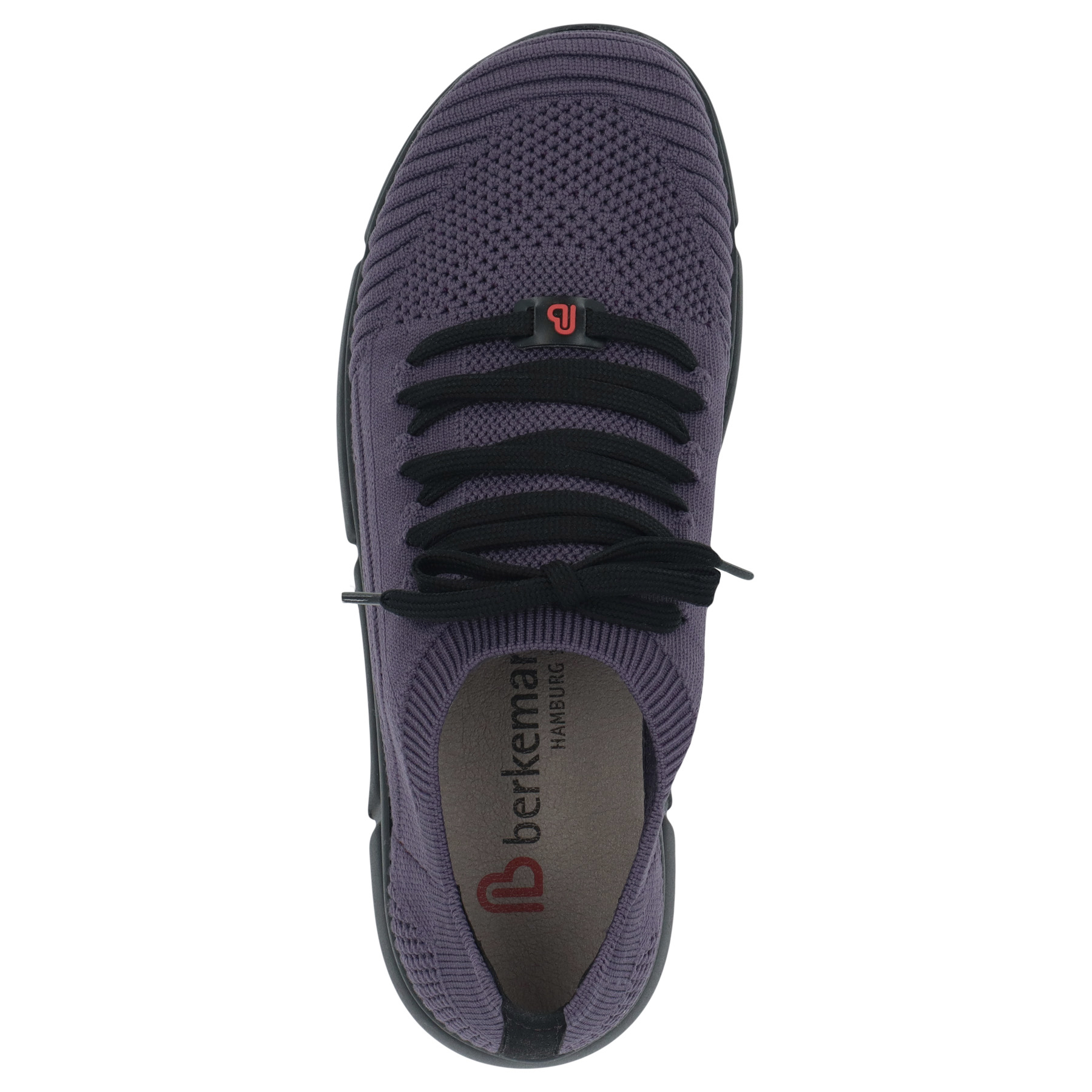 blaue sneaker draufsicht