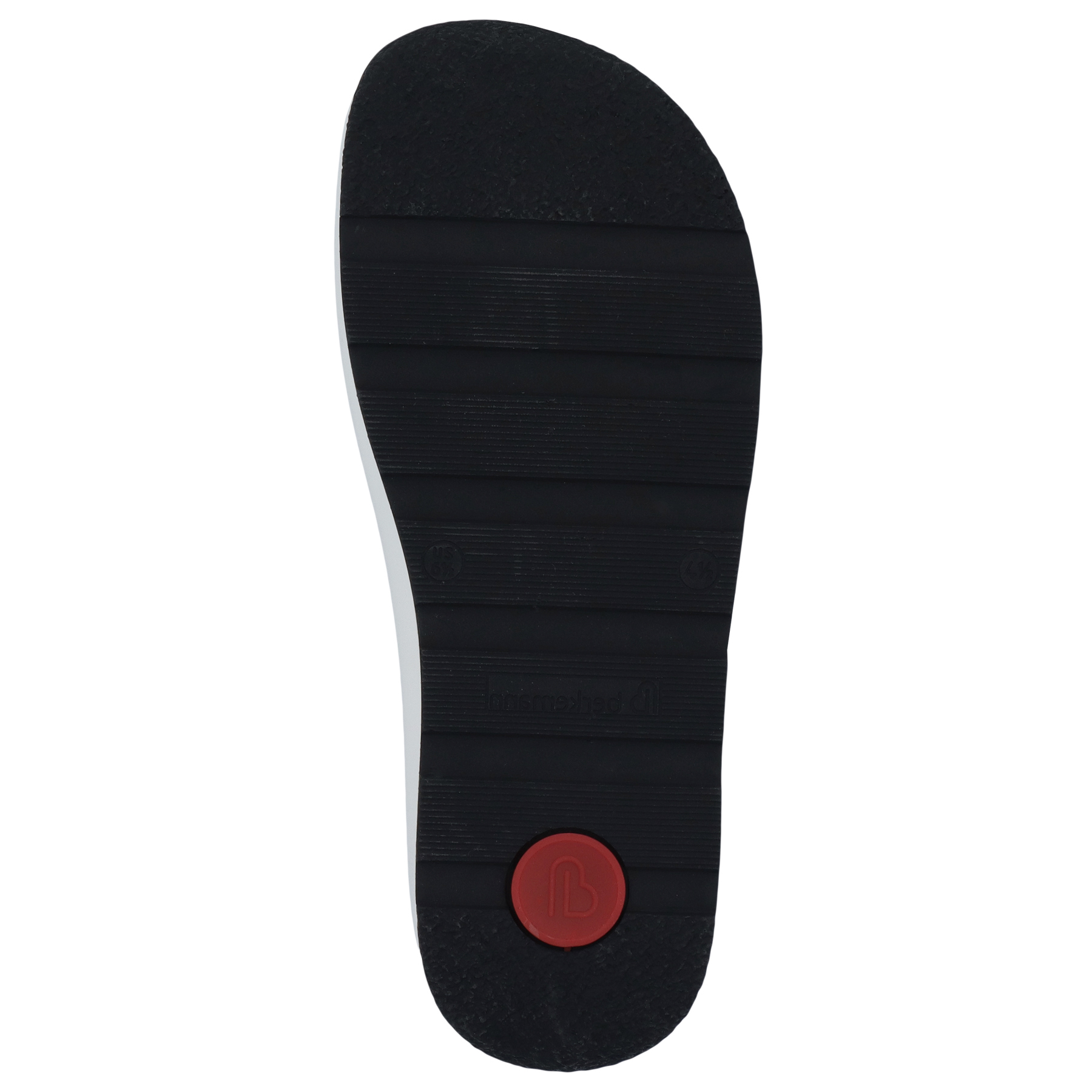 graue clogs sohlenansicht