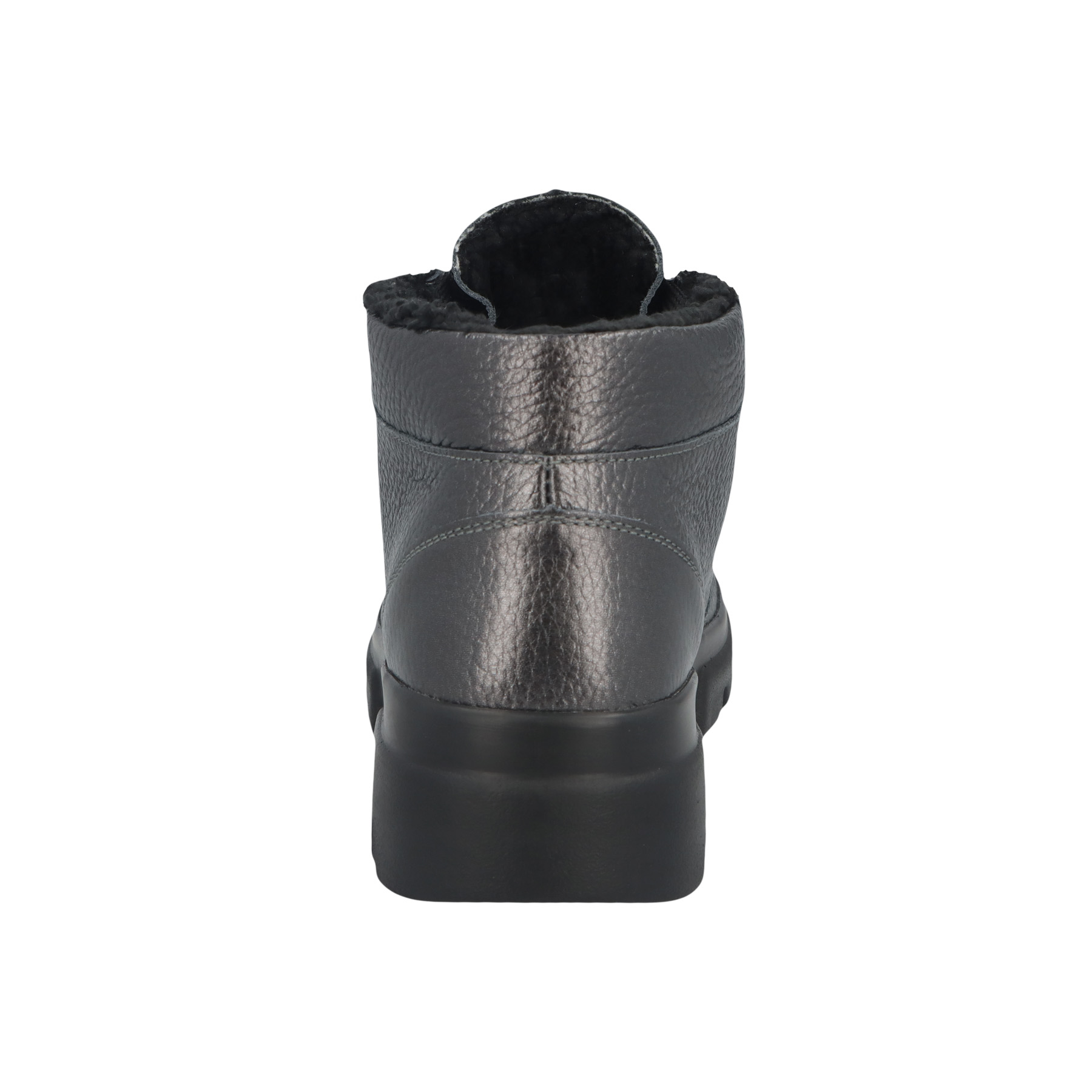 graue stiefeletten hinteransicht