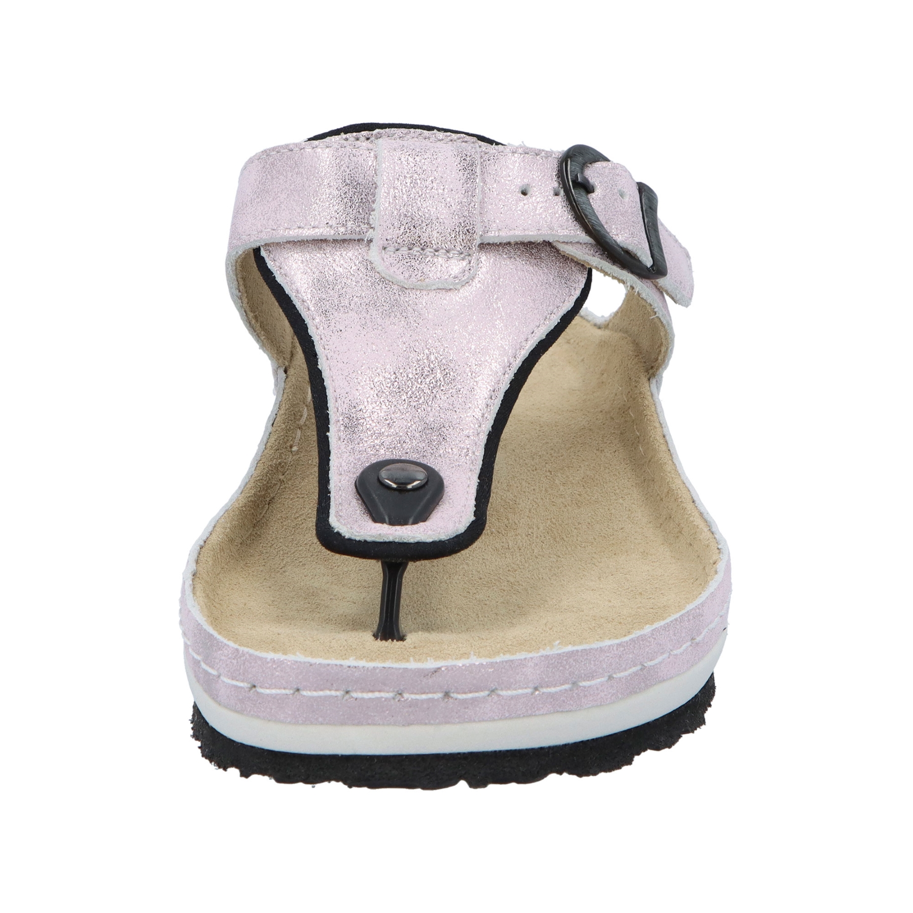 mehrfarbige pantolette vorderansicht