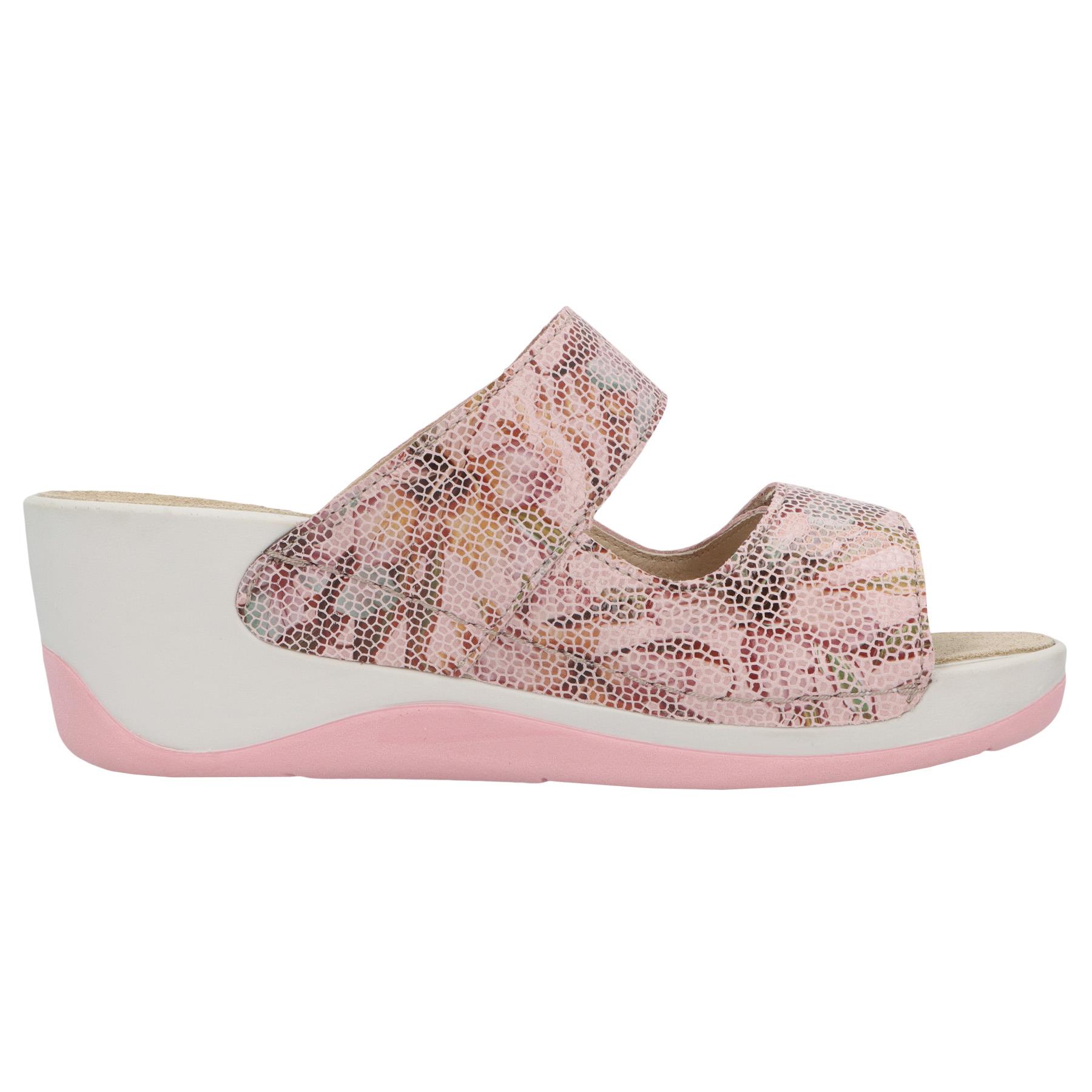 rote pantolette seitenansicht rechts