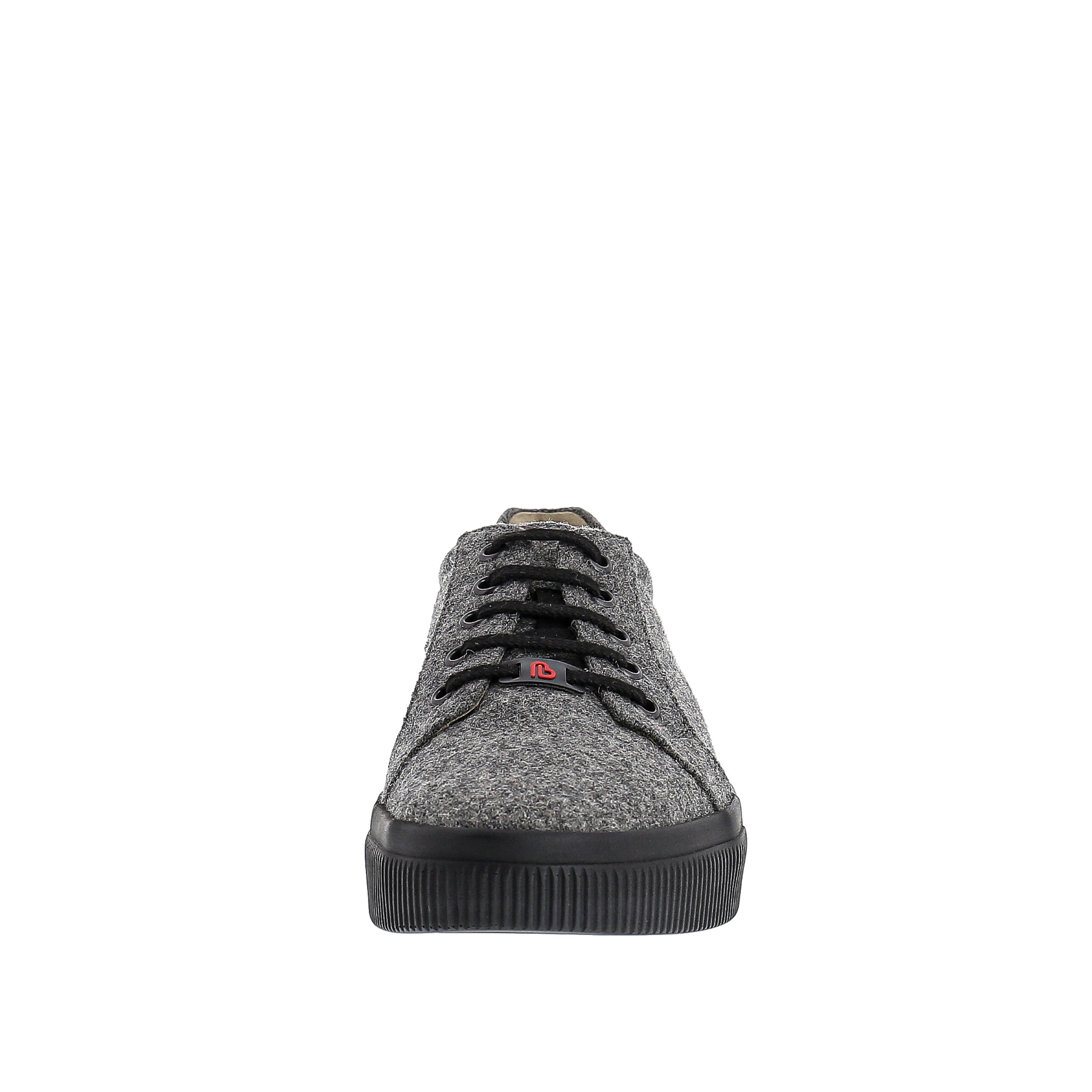 graue halbschuh vorderansicht