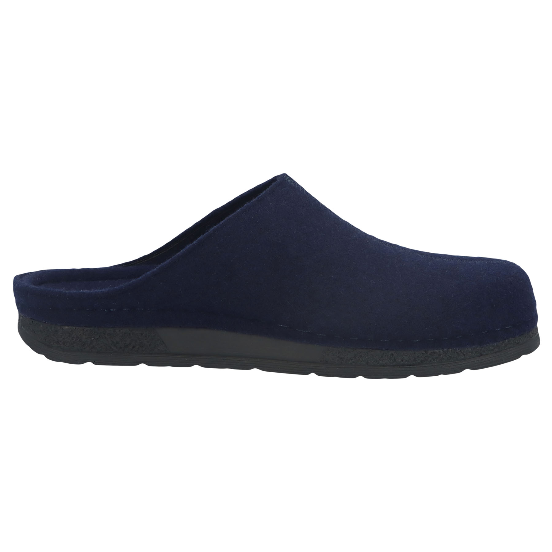 blaue hausschuhe seitenansicht rechts
