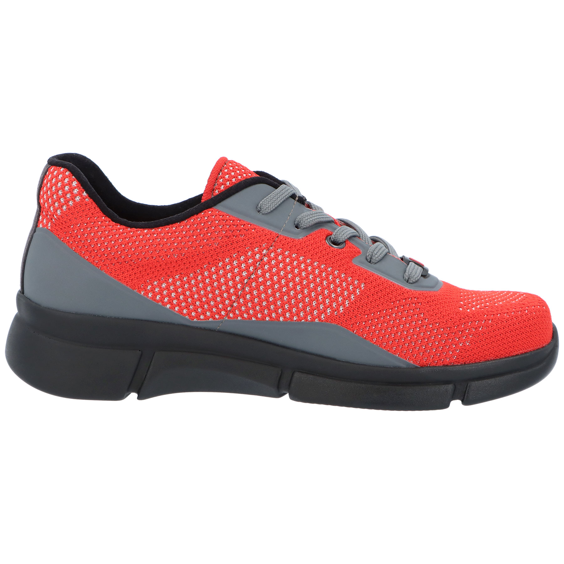 rote halbschuh seitenansicht rechts