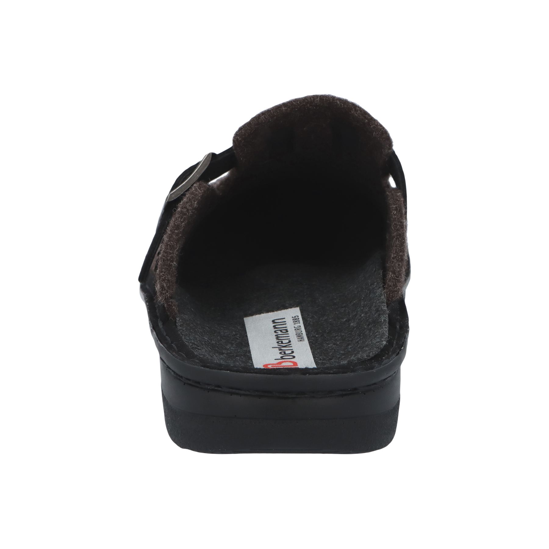 braune hausschuhe hinteransicht