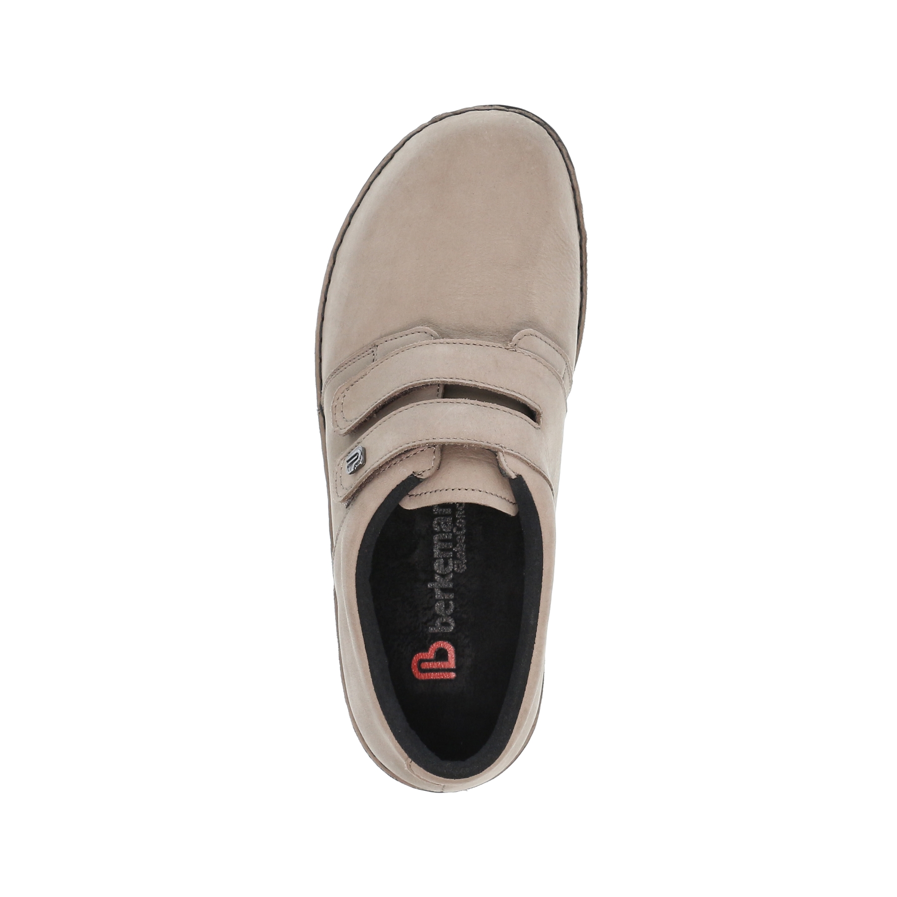 graue halbschuh draufsicht