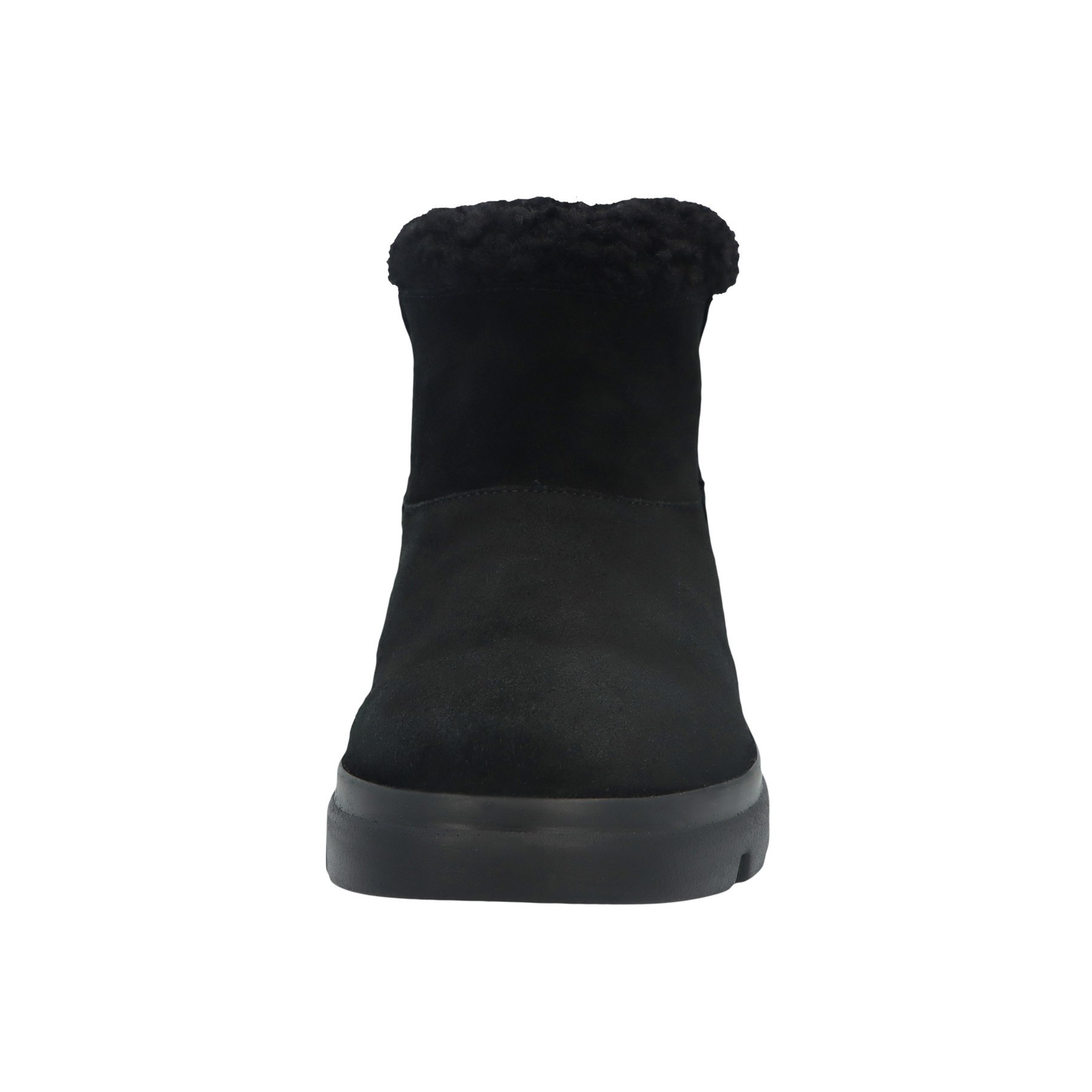 schwarze stiefeletten vorderansicht