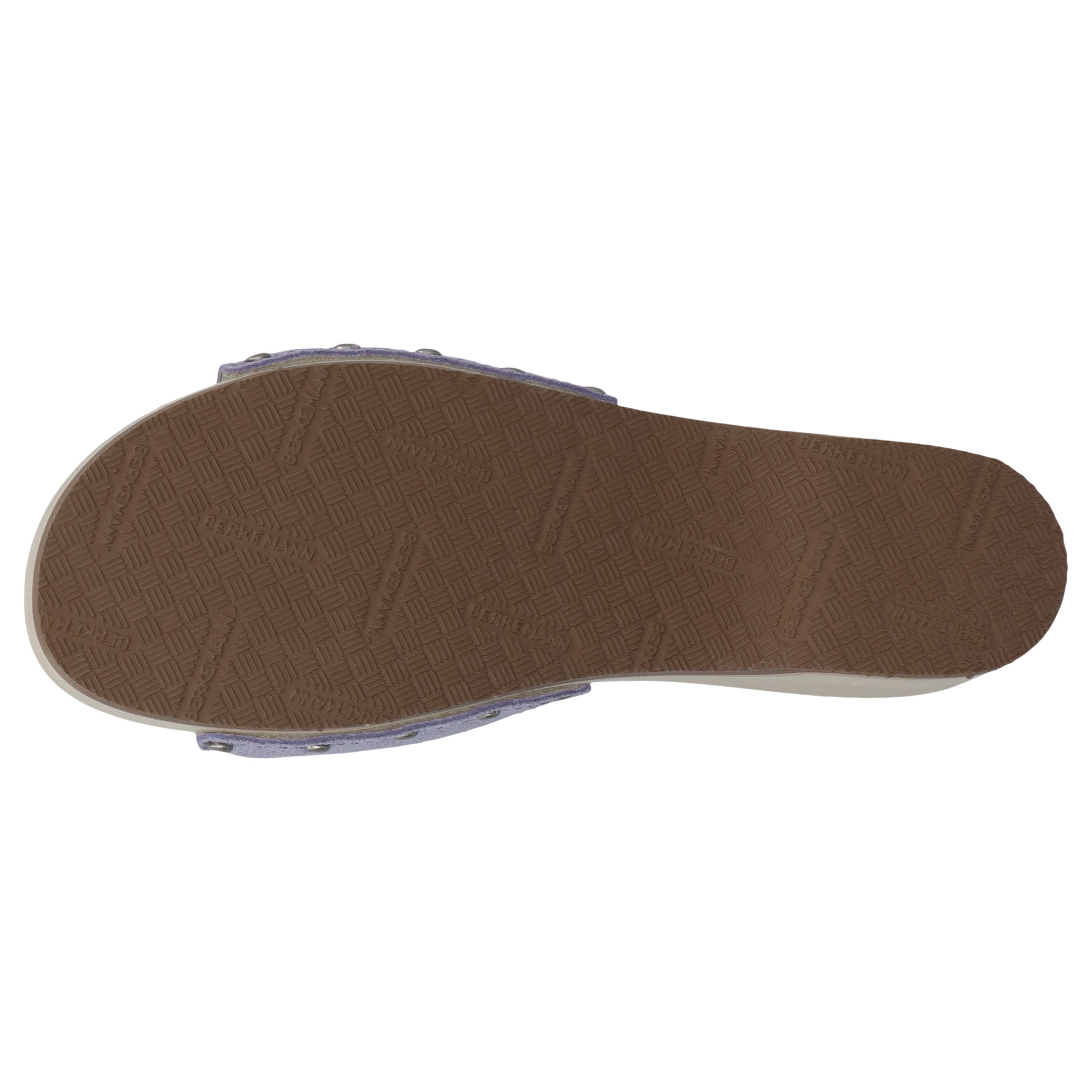 blaue holzschuhe sohlenansicht