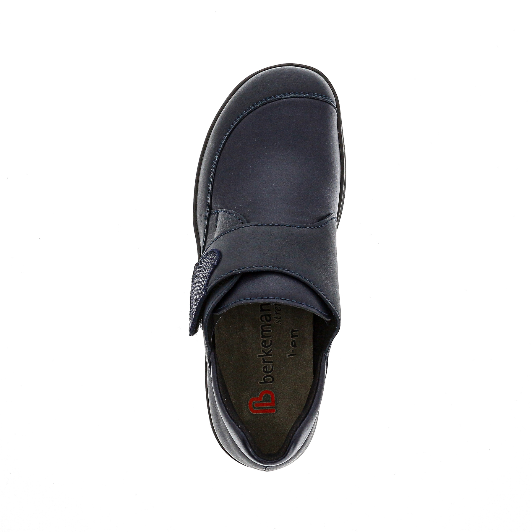 blaue halbschuh draufsicht