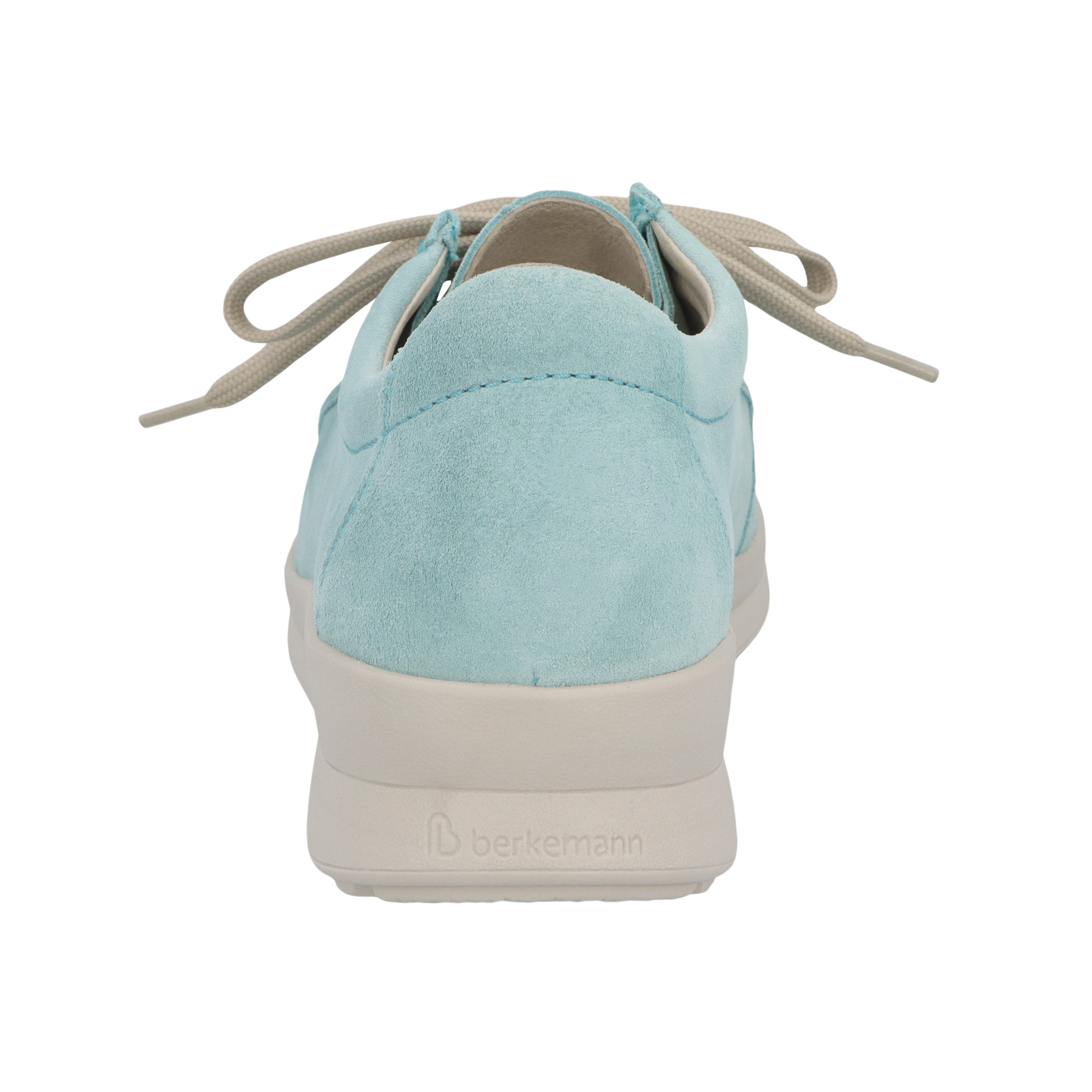 grüne halbschuh hinteransicht