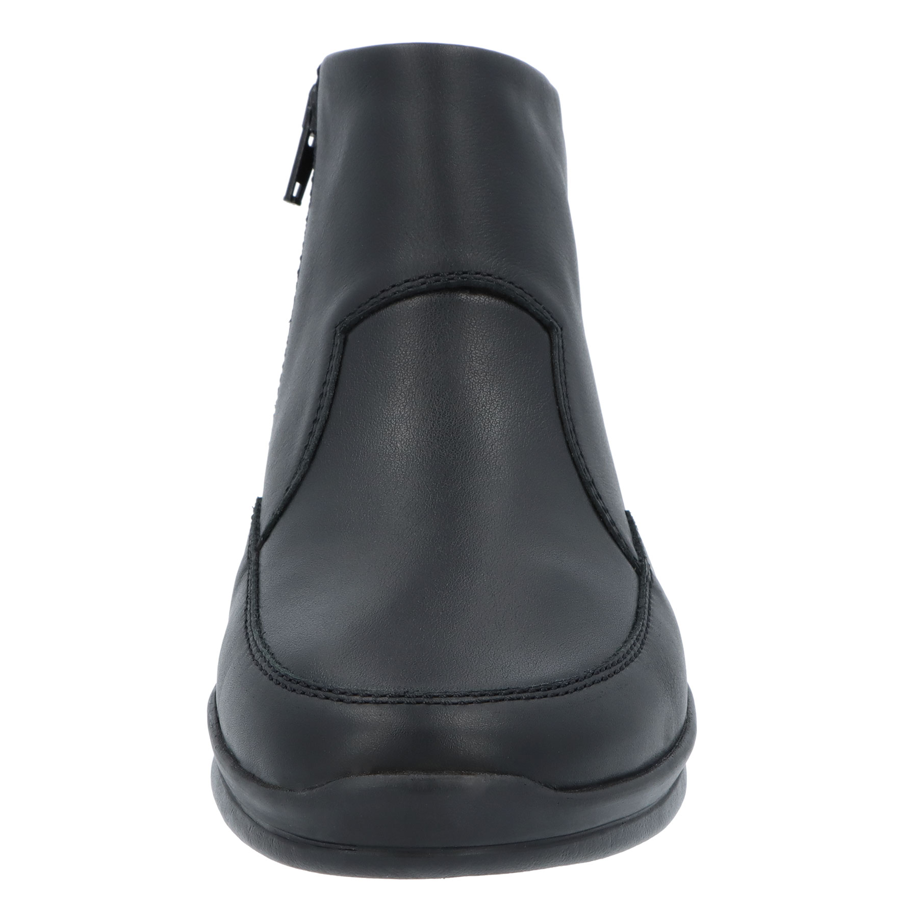 schwarze stiefeletten vorderansicht