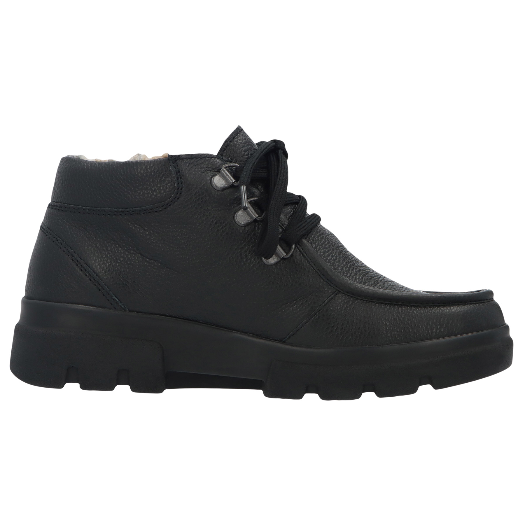 schwarze stiefeletten seitenansicht rechts