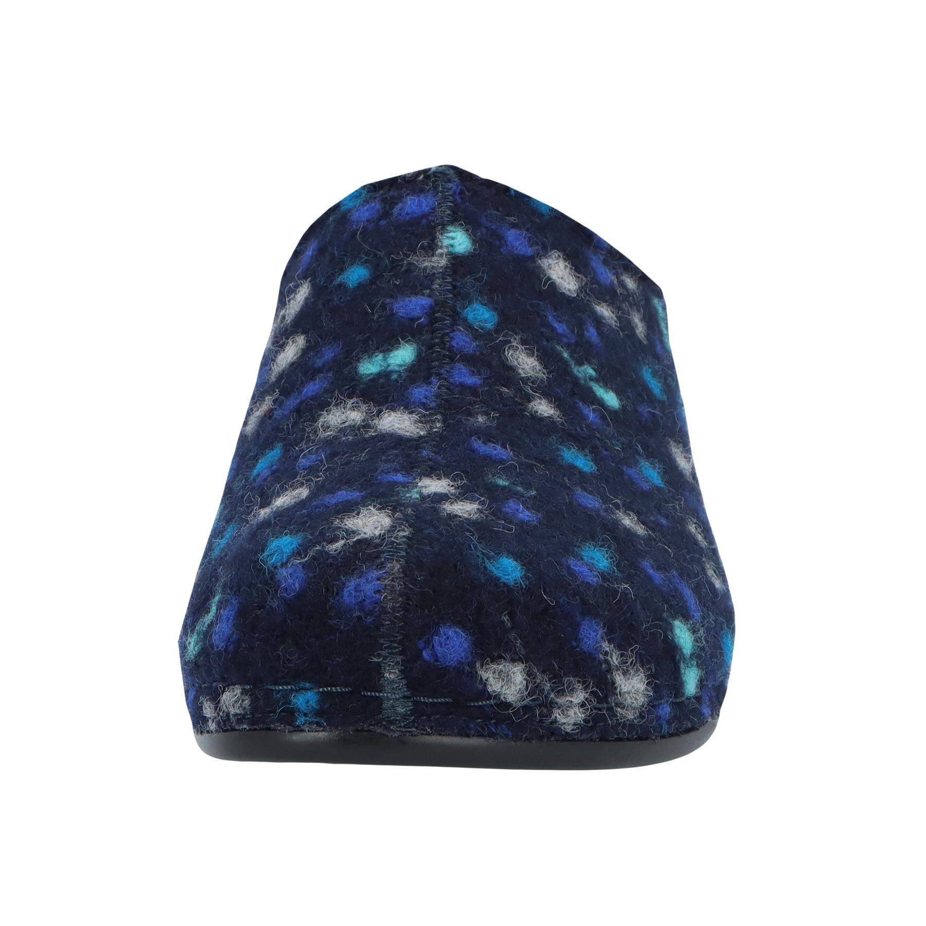 mehrfarbige hausschuhe vorderansicht