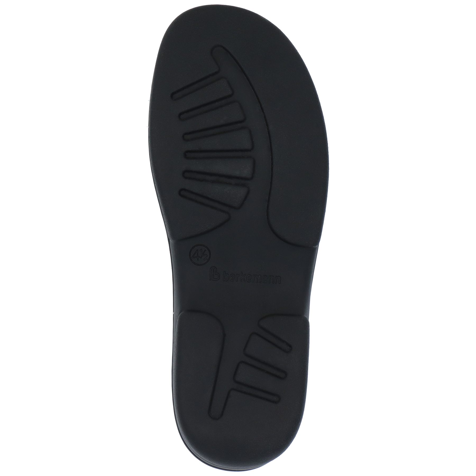 schwarze hausschuhe sohlenansicht