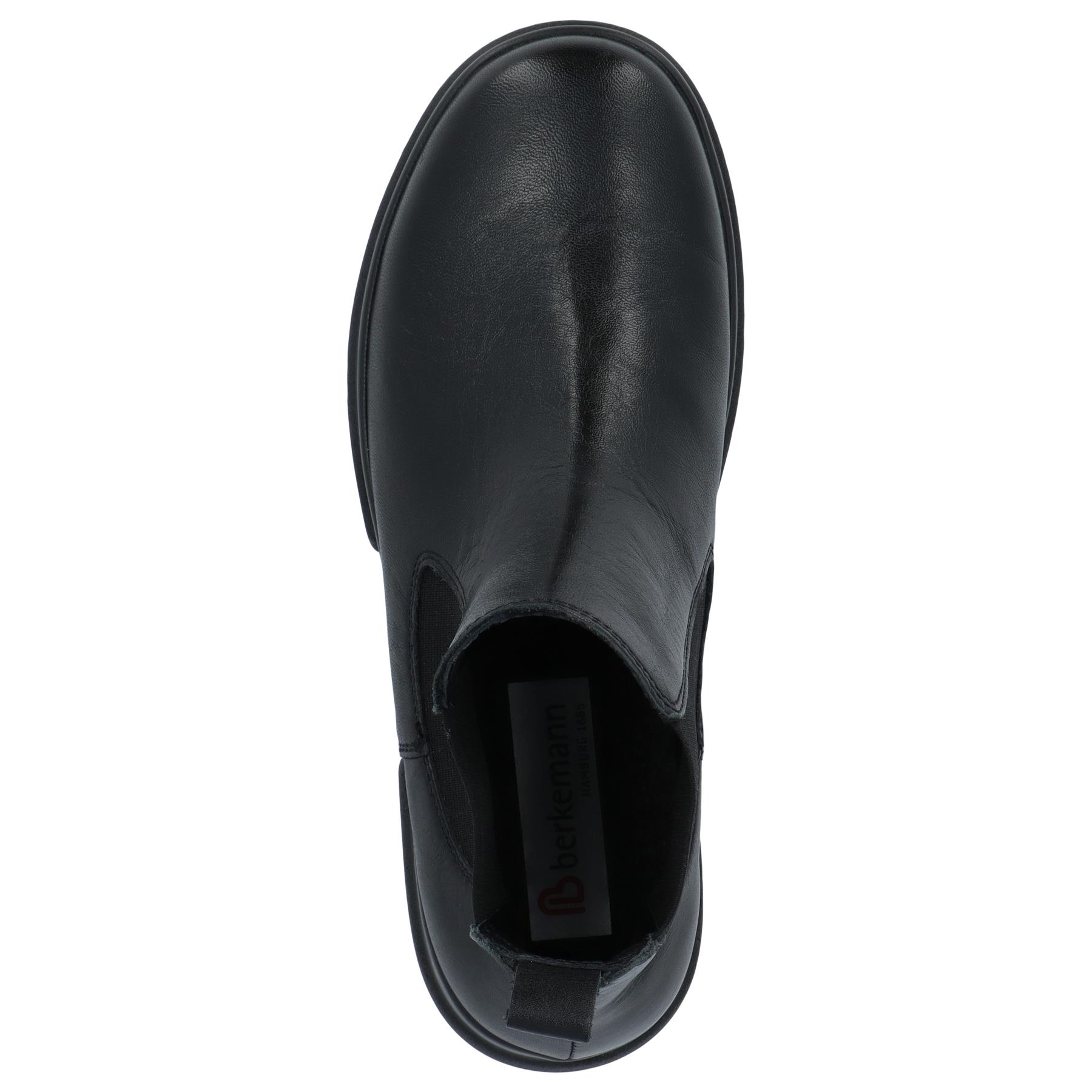 schwarze stiefeletten draufsicht