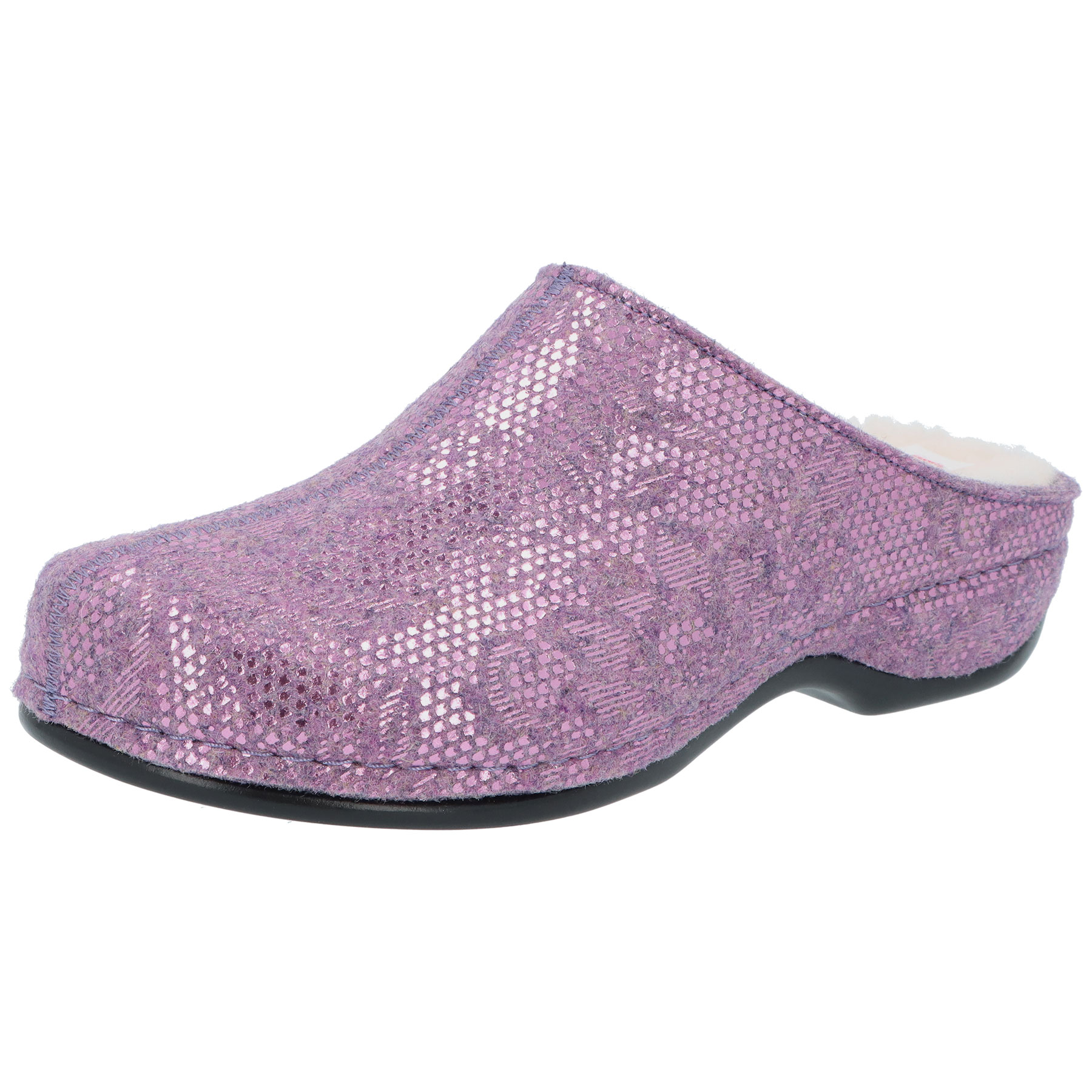 rote hausschuhe 3-4 ansicht