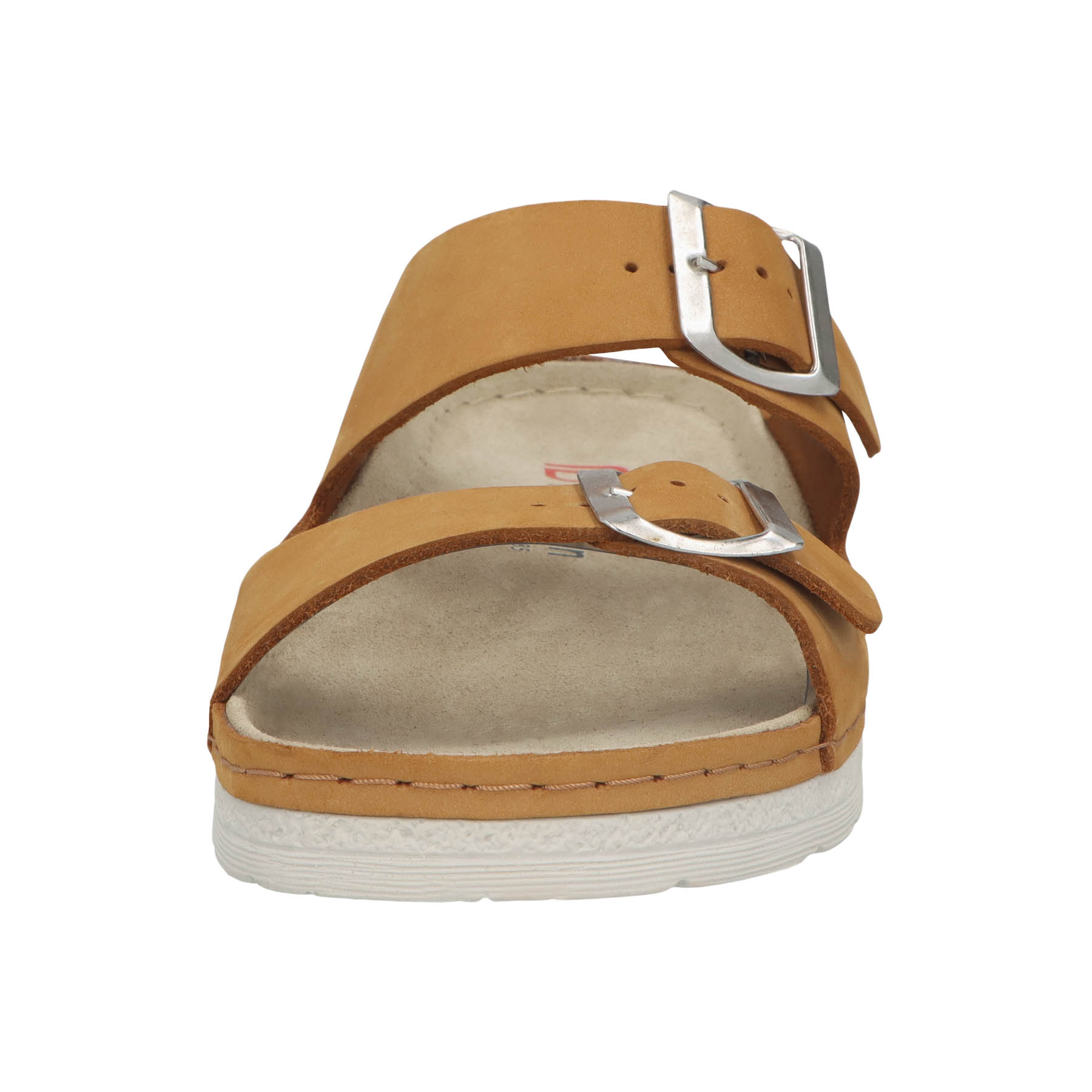 braune pantolette vorderansicht