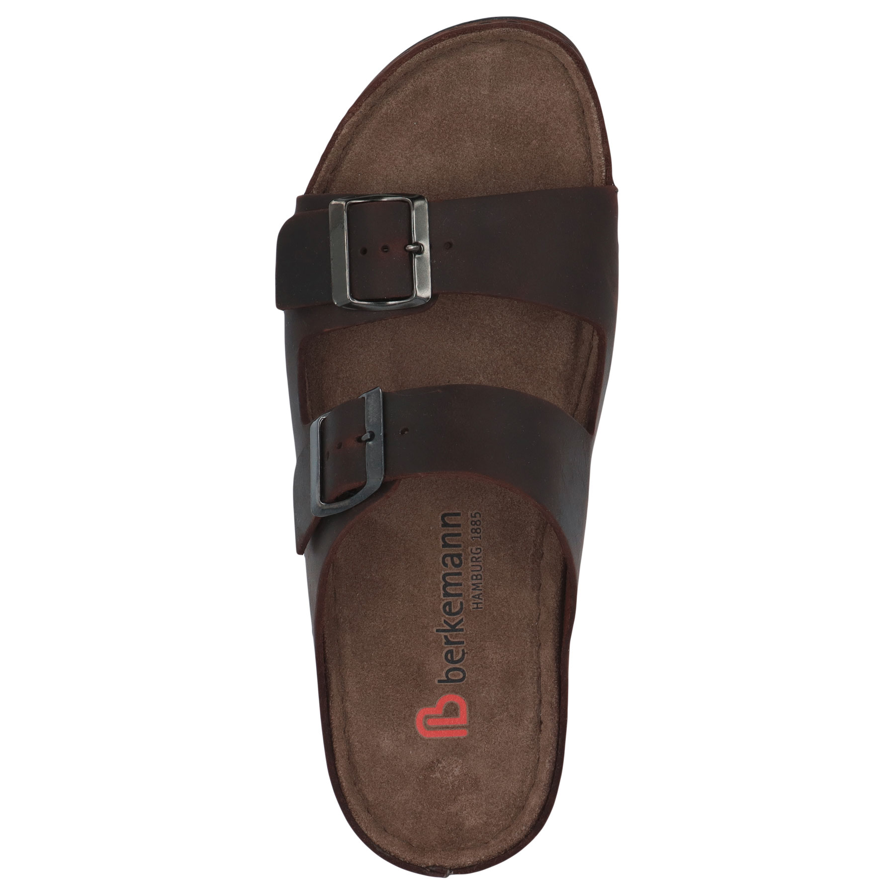 braune pantolette draufsicht