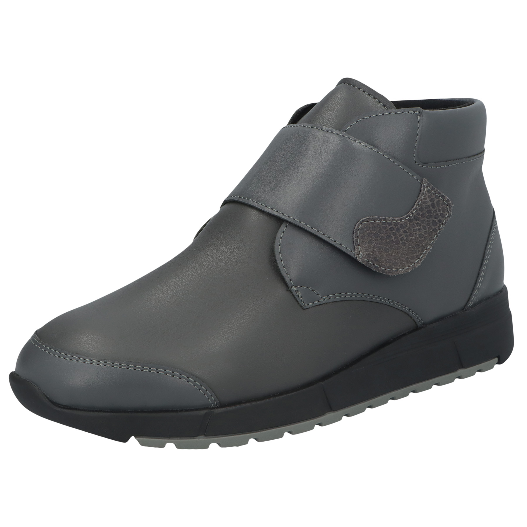 graue stiefeletten 3-4 ansicht