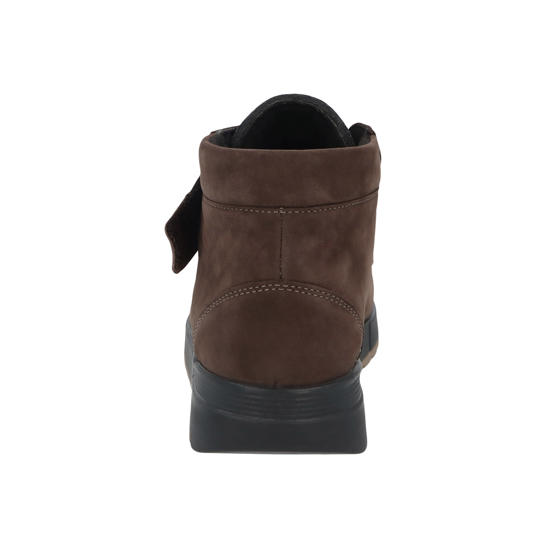 braune stiefeletten hinteransicht