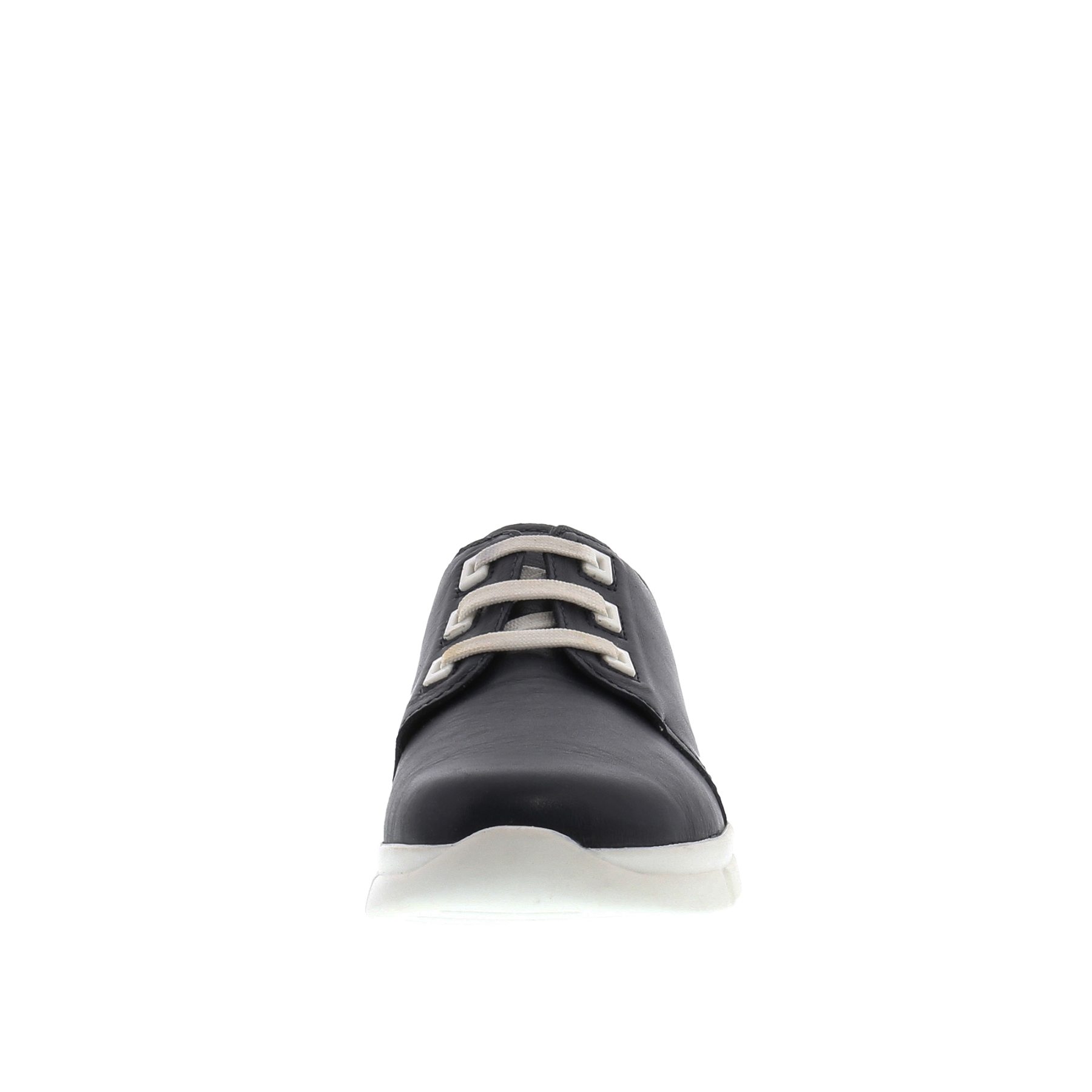 blaue halbschuh vorderansicht