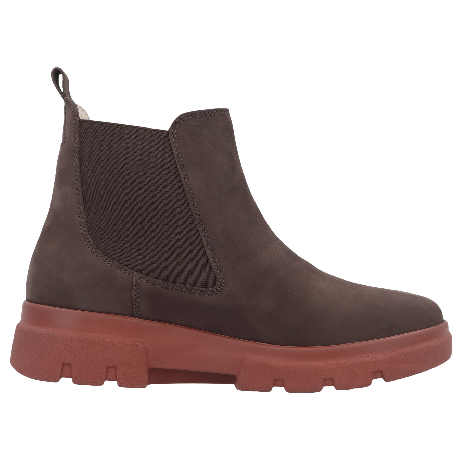 braune stiefeletten seitenansicht rechts