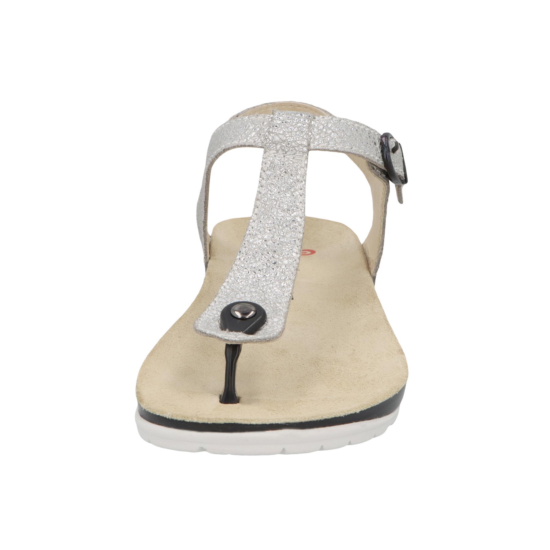 mehrfarbige sandale vorderansicht