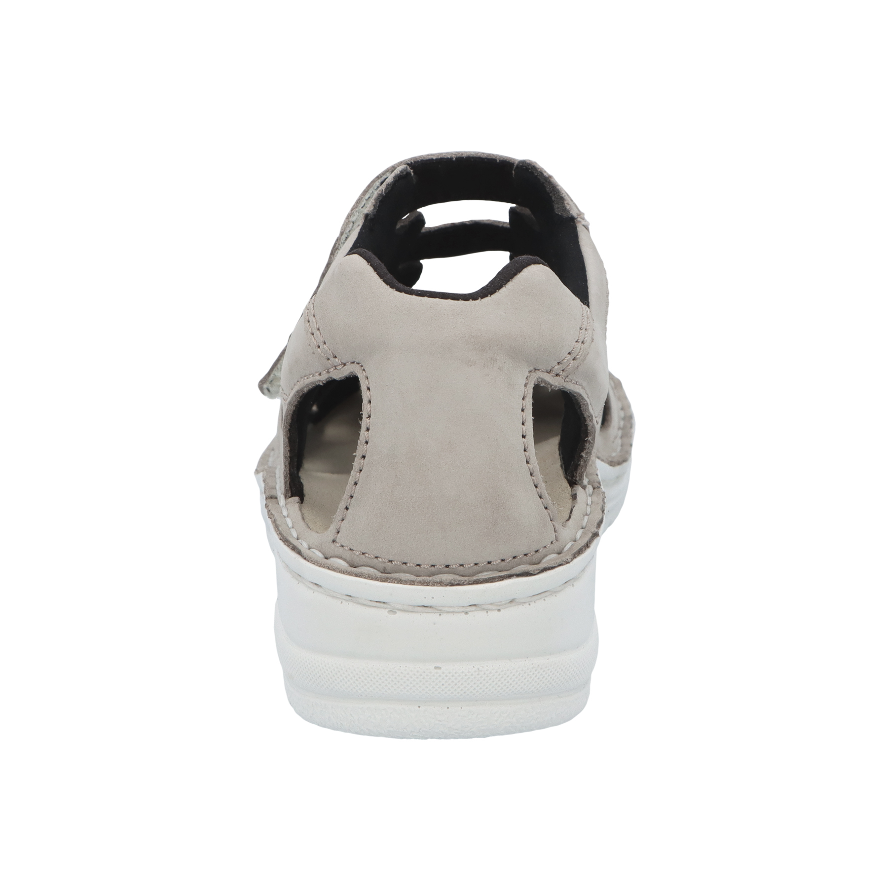 graue halbschuh hinteransicht