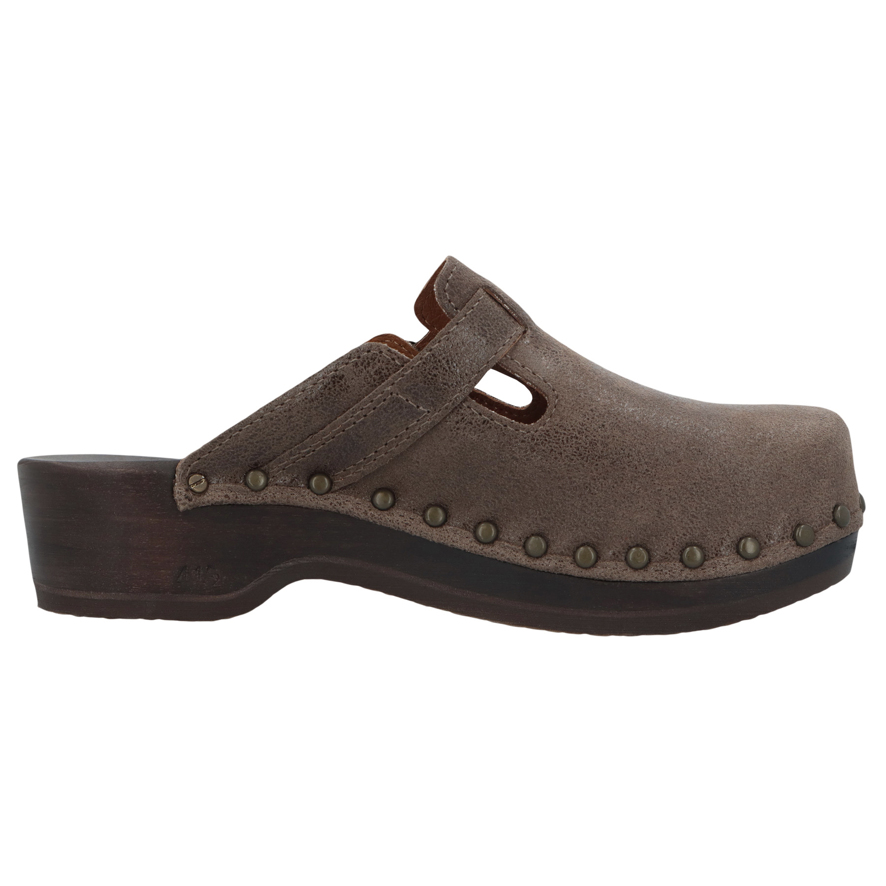 mehrfarbige holzschuhe seitenansicht rechts