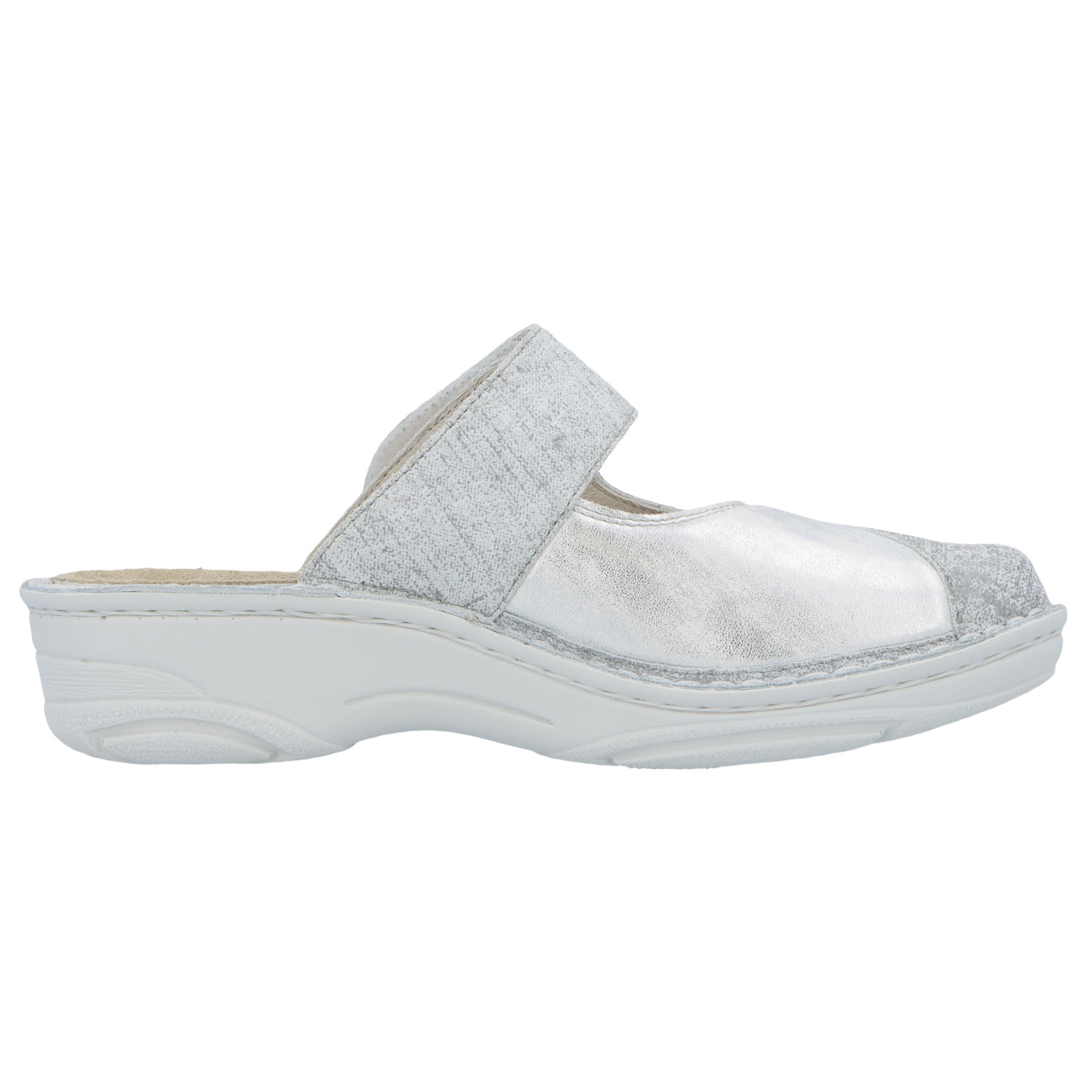 mehrfarbige clogs seitenansicht rechts