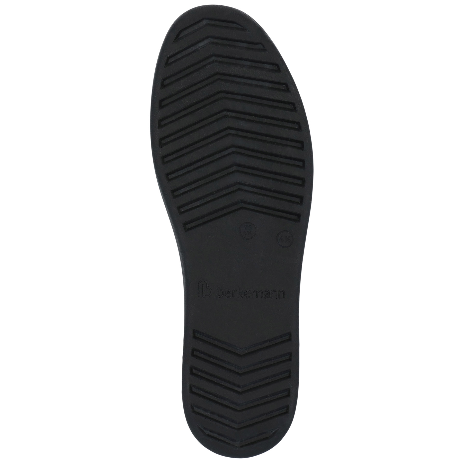 schwarze halbschuh sohlenansicht