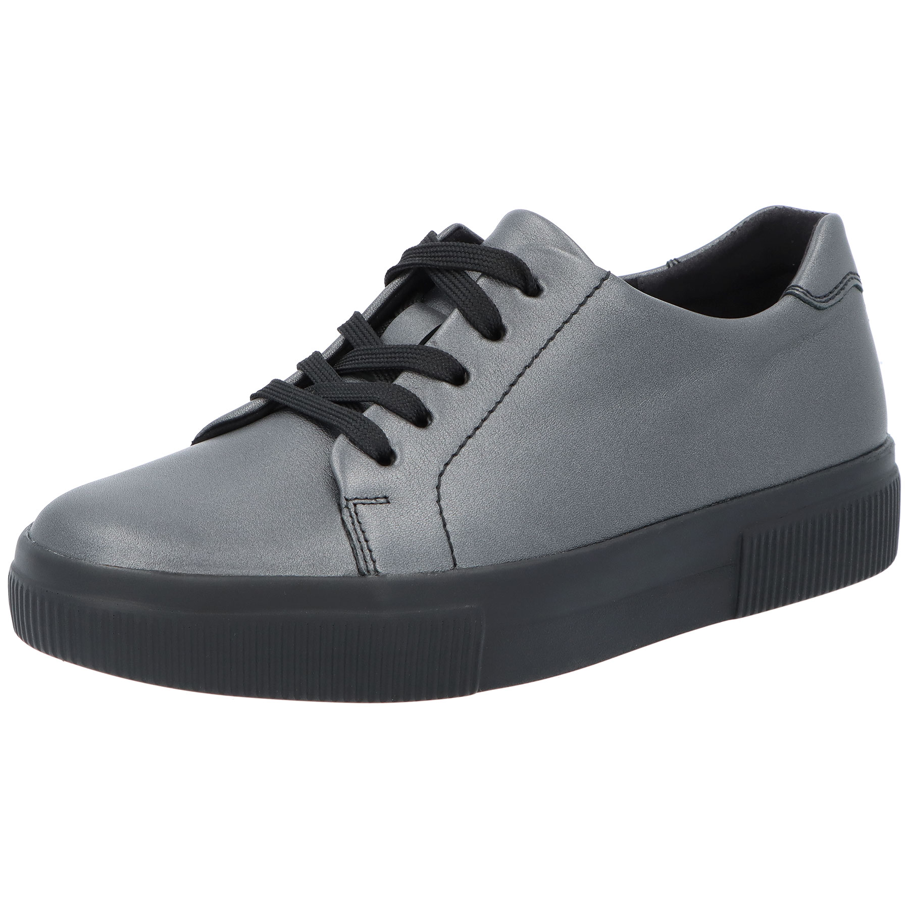 schwarze halbschuh 3-4 ansicht